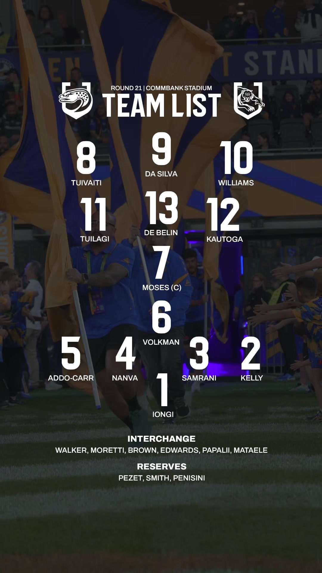 @The Parramatta Eels