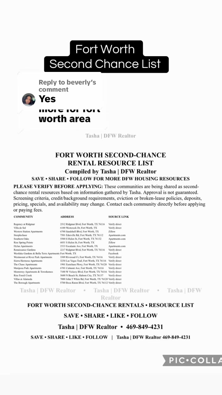 @Tasha | DFW Realtor