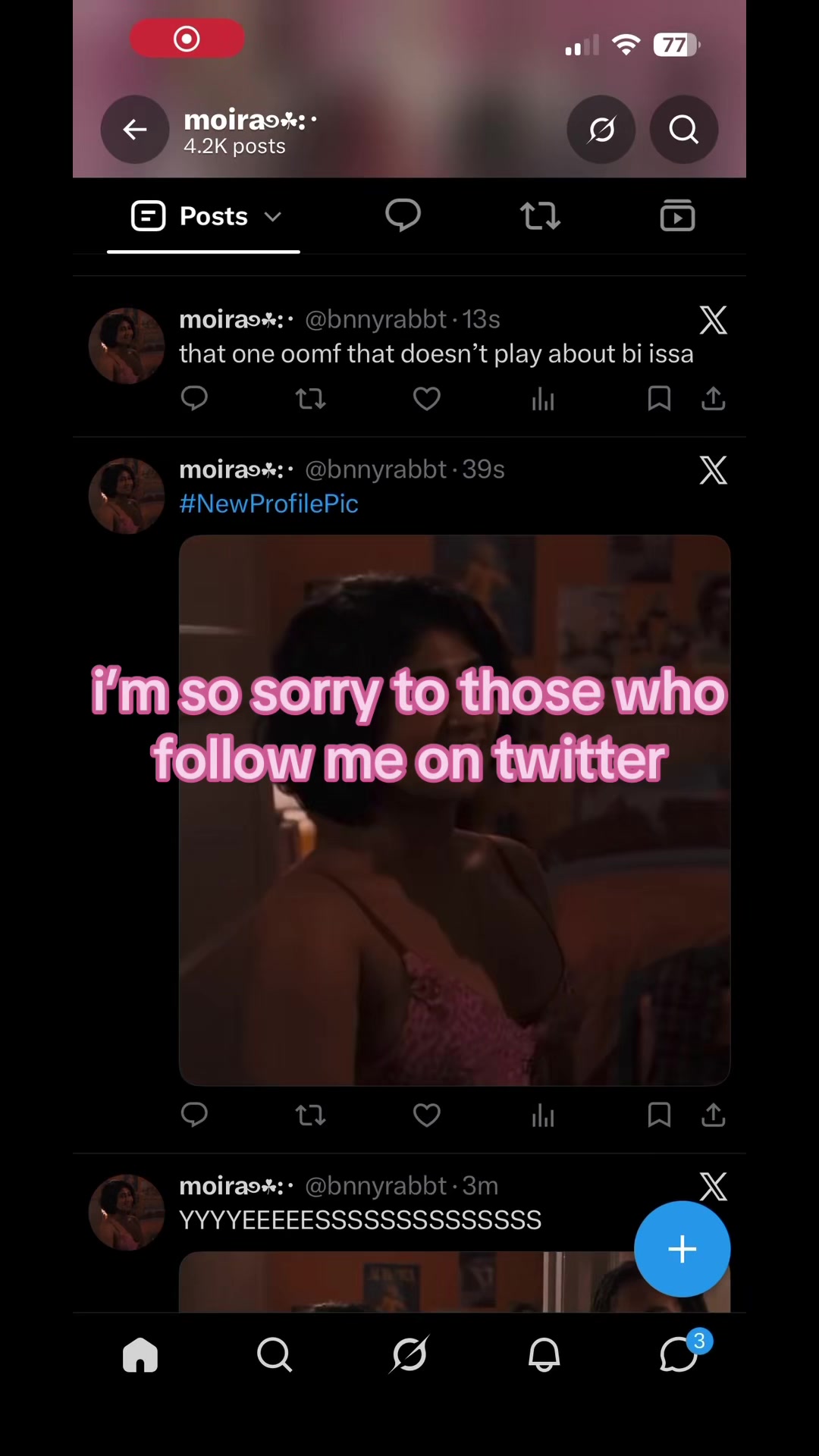 @moira࿔ ❯❯ (#1 Baran fan)