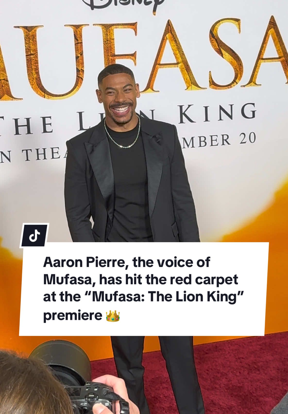 @Aaron Pierre, the voice of Mufasa, has | Good Morning America (@gma)