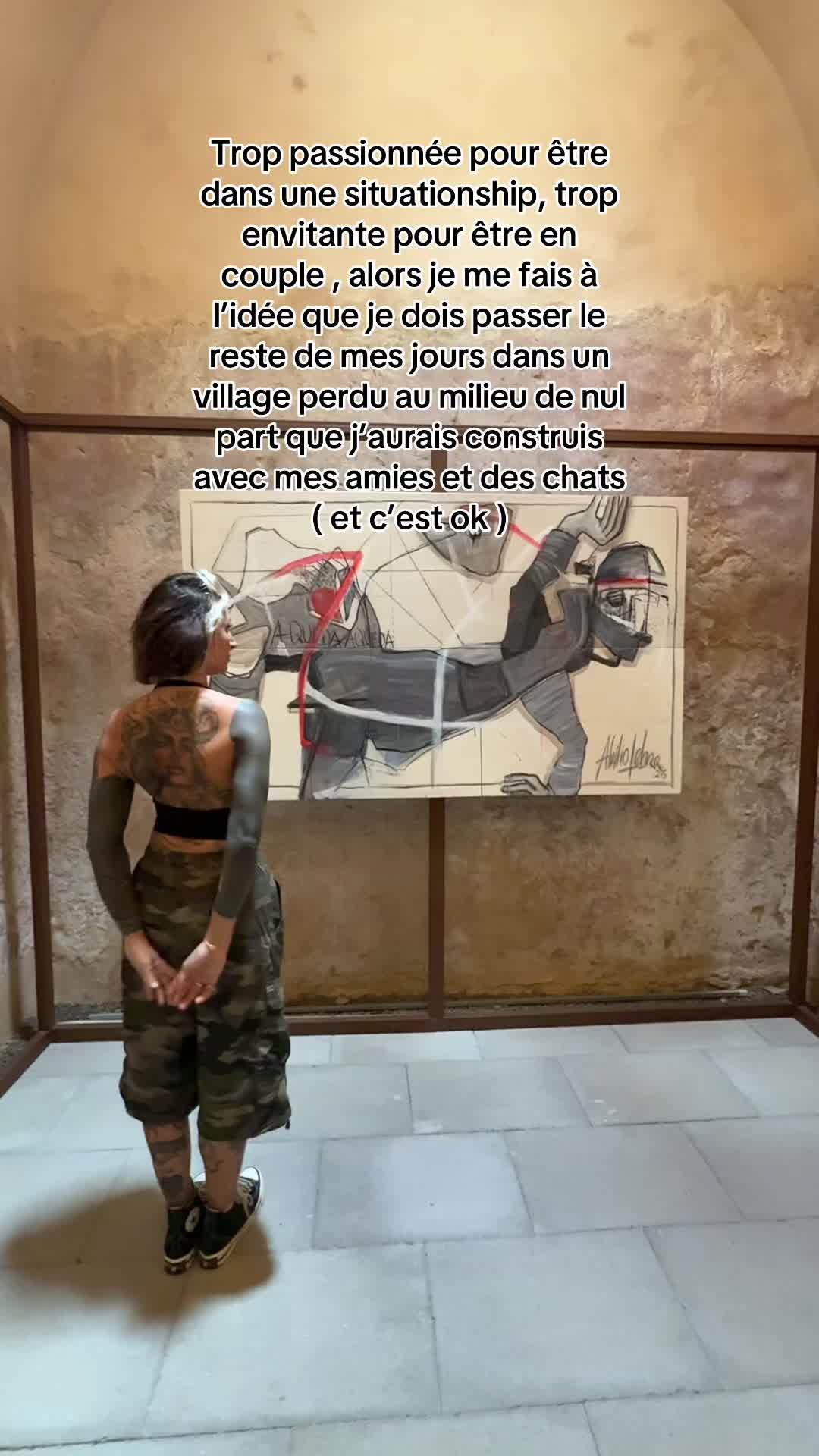 @La meuf tatouée là