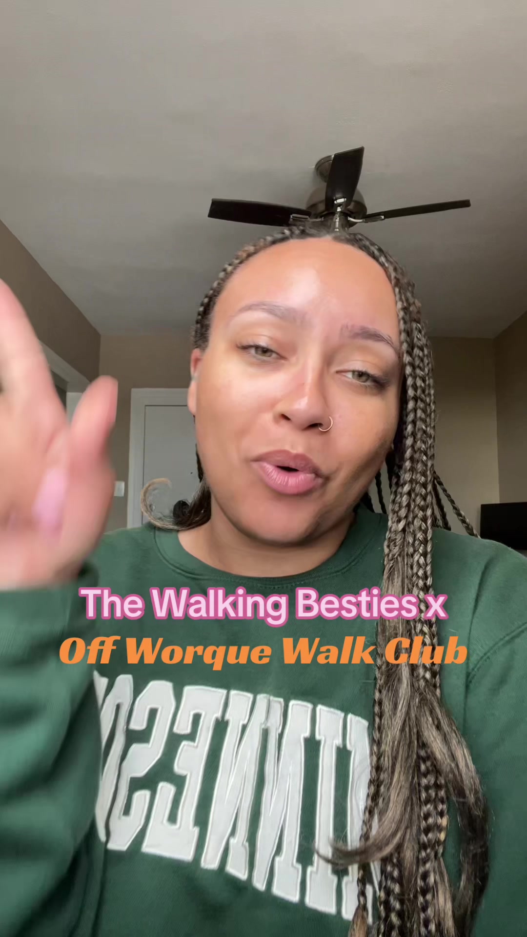 @WALKING BESTIE