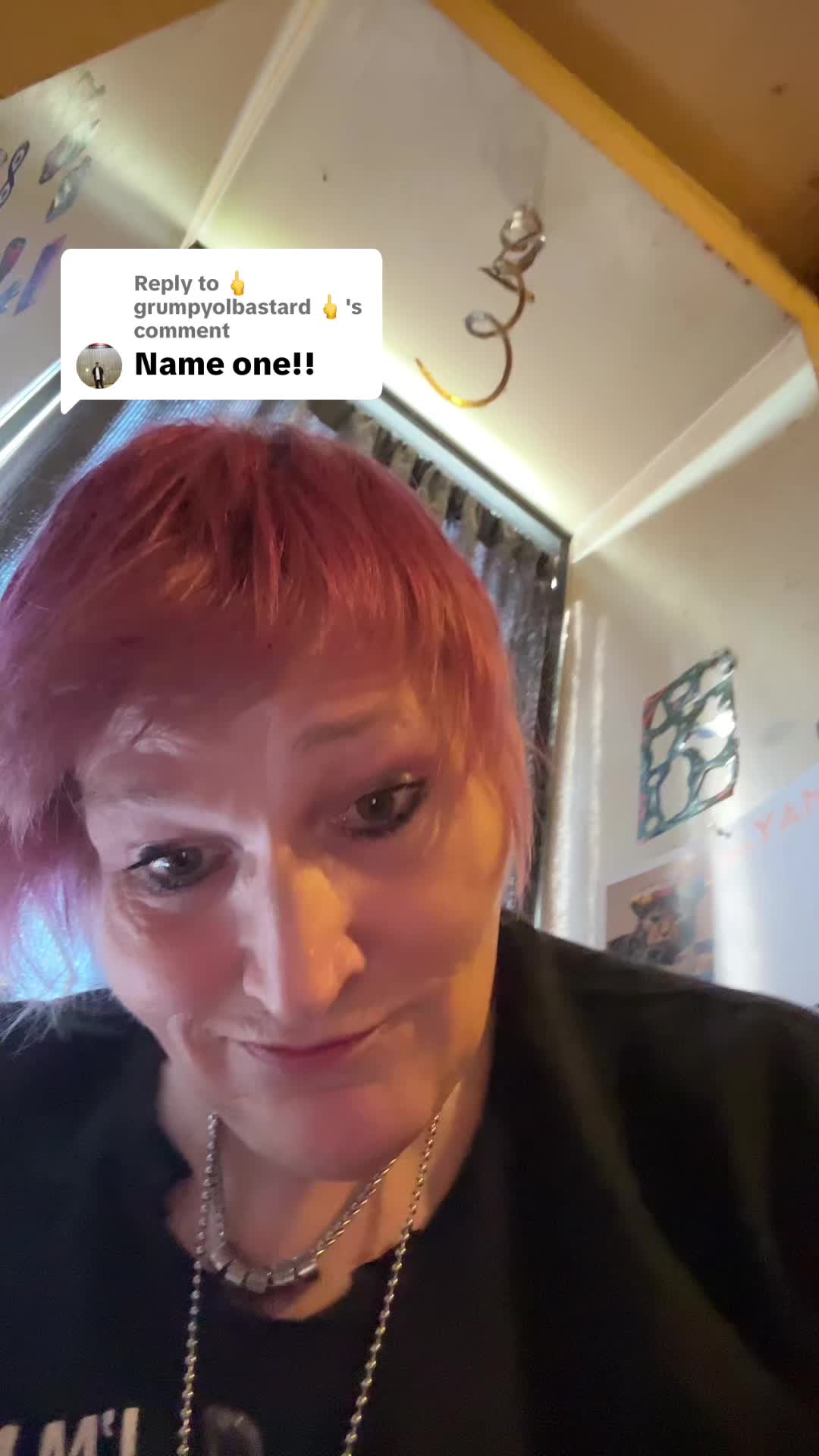 @Milky Kate who talks too much!
