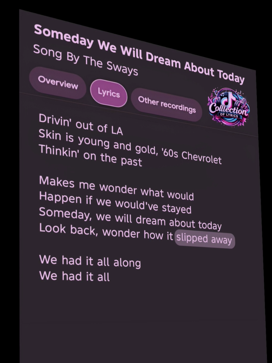@#Collection Of Lyrics