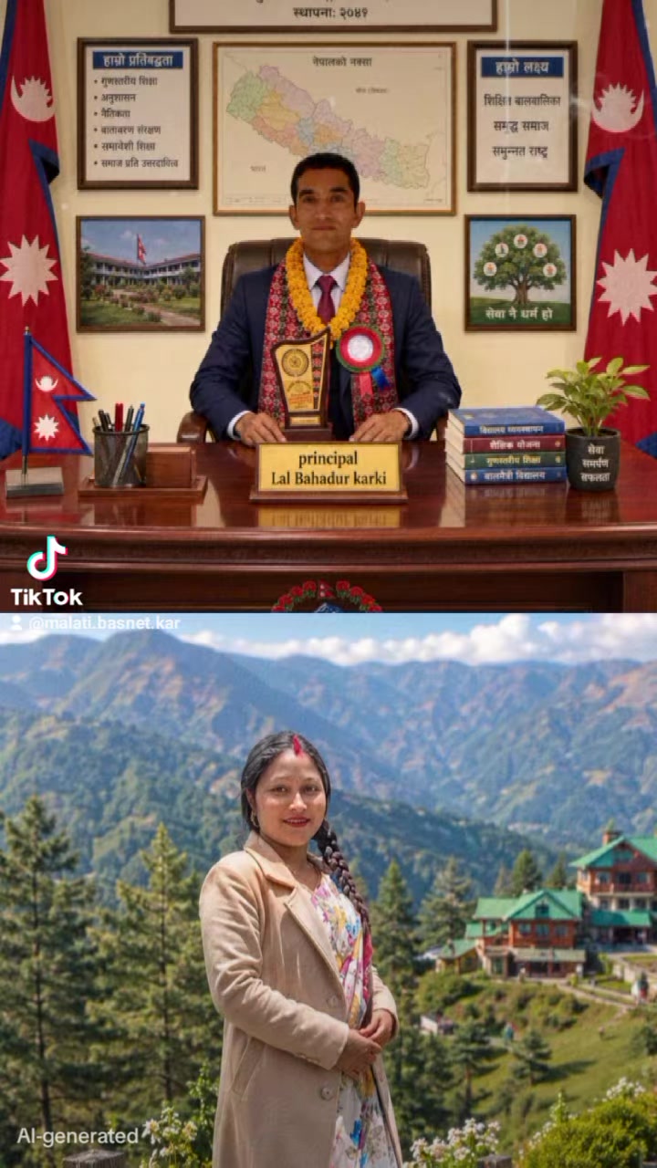 @Malati karki👌♥️♥️🌄