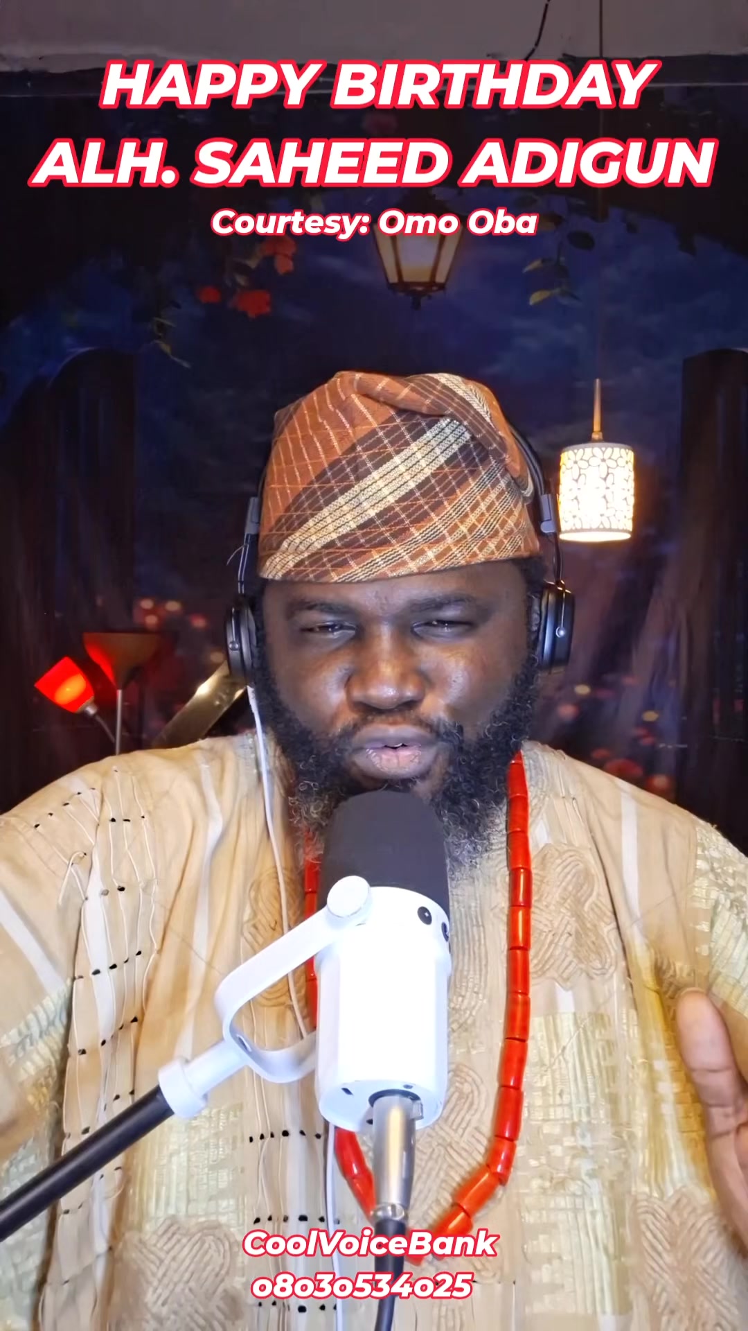 @CoolVoice ÀKÀNBÍ SARAKI GENRAL