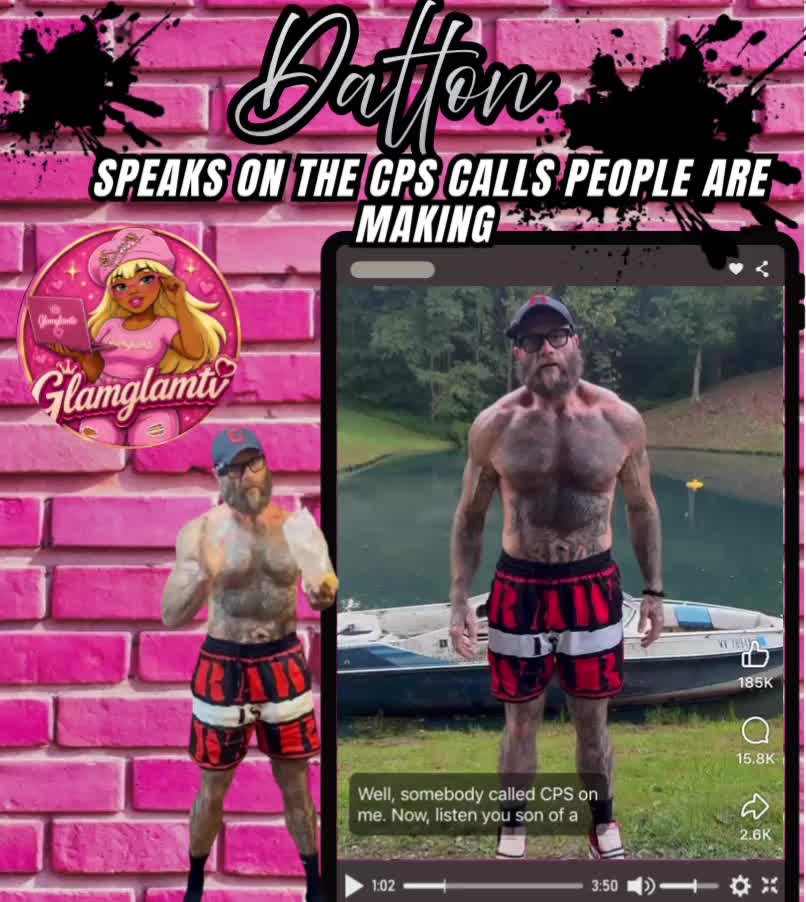 @glamglamtv 🩷🖤🩷🖤