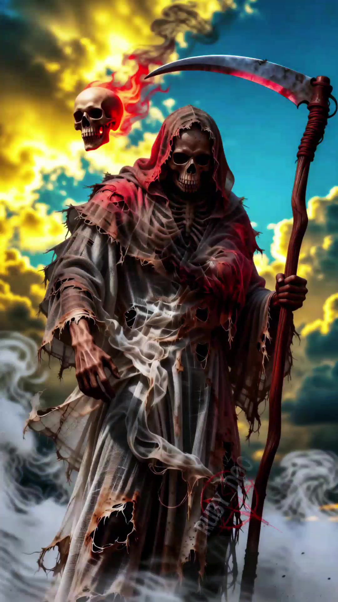 @la niña de la santa muerte
