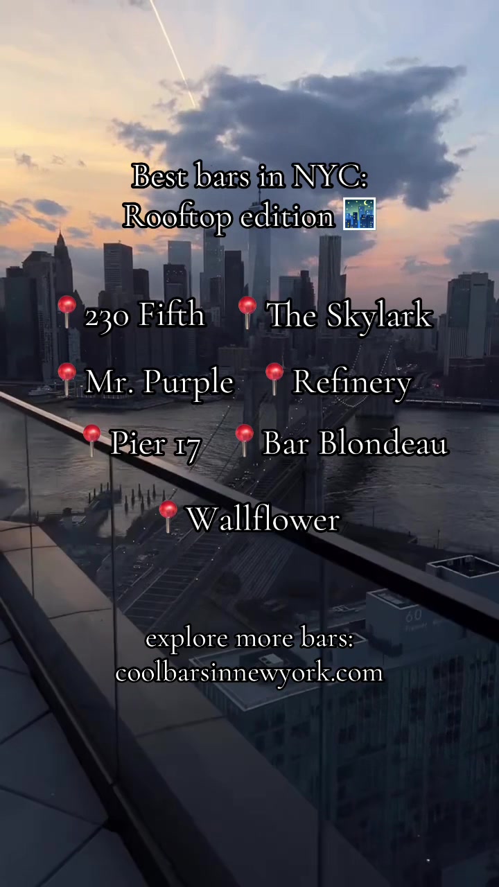 @Cool Bars In New York