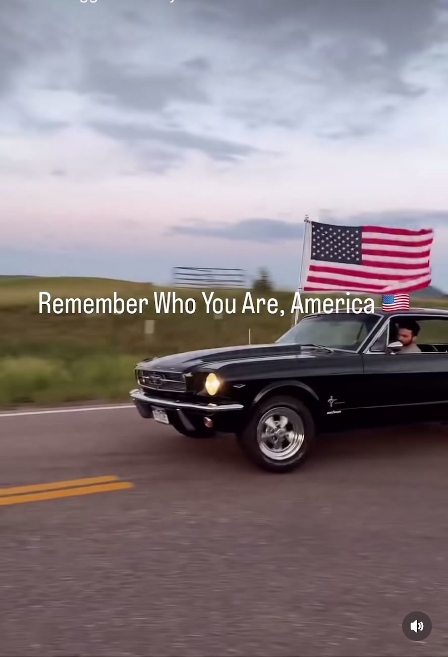 @You're in America