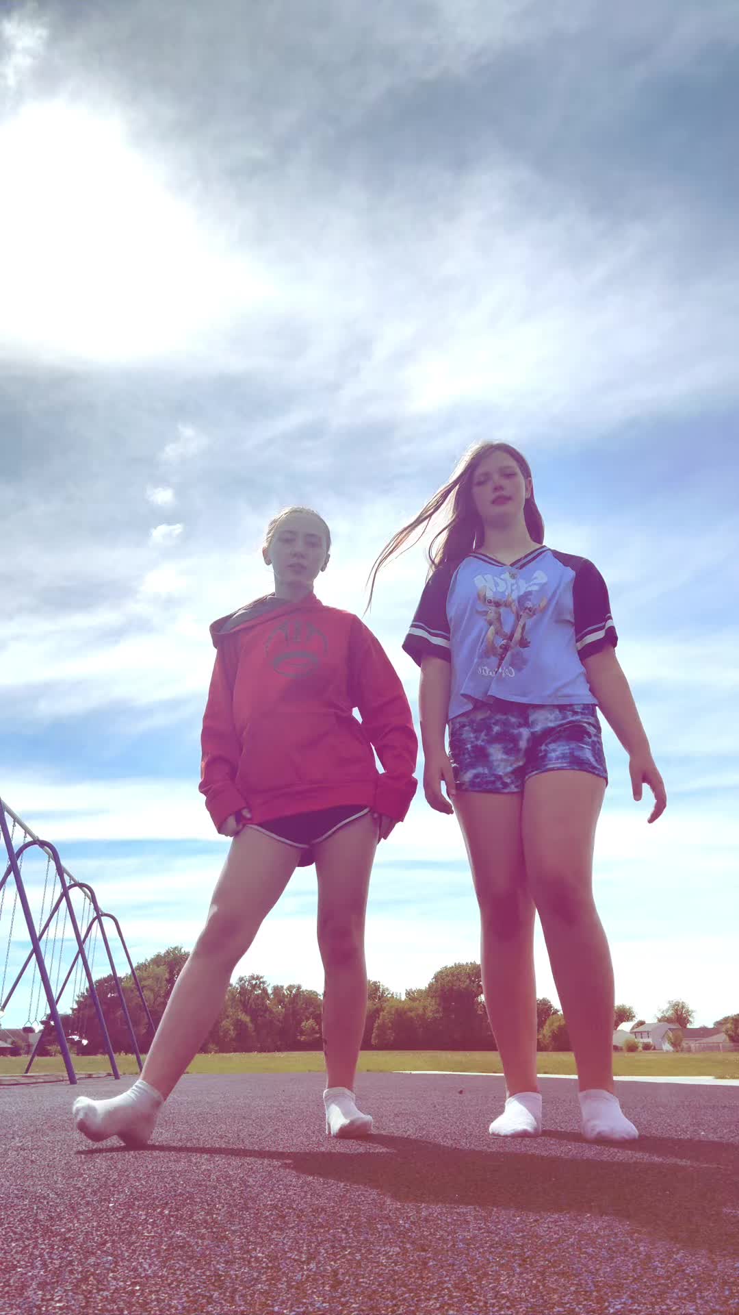 @Hope and Avaree the best duo🏐