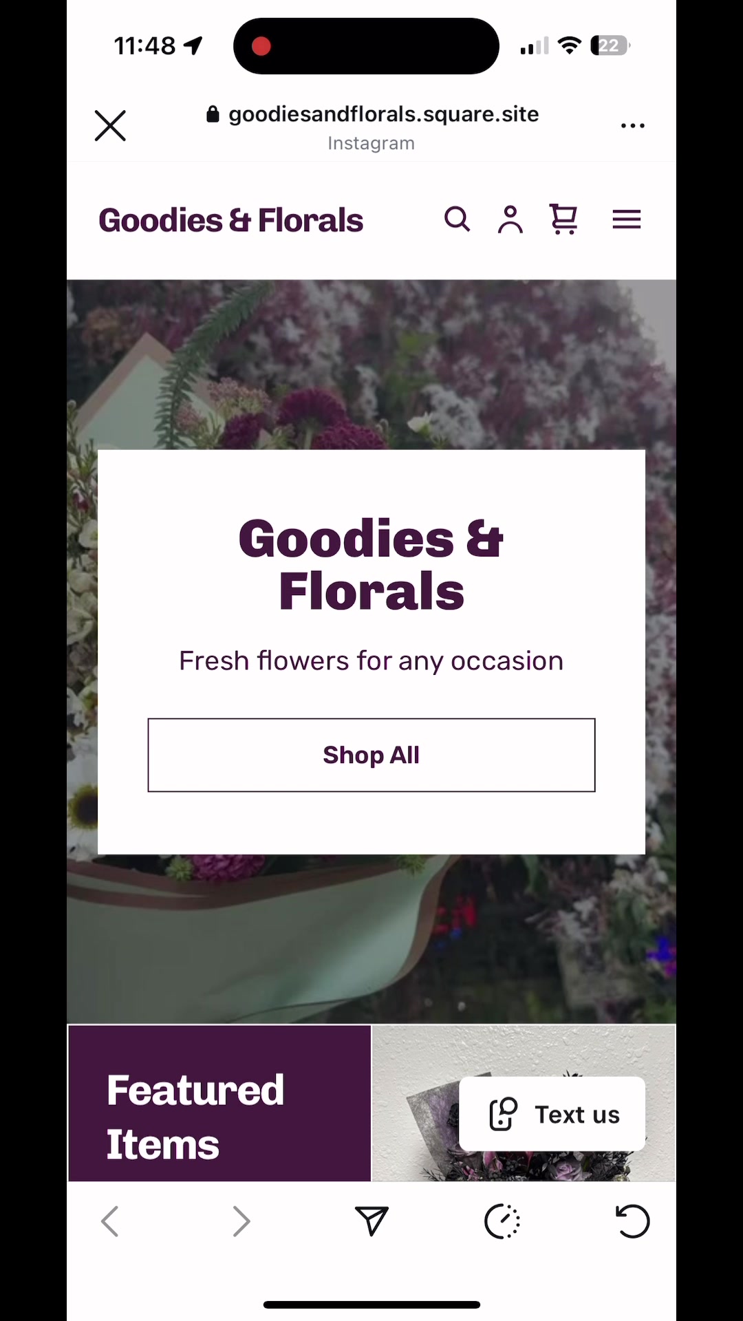 @Goodies & Florals