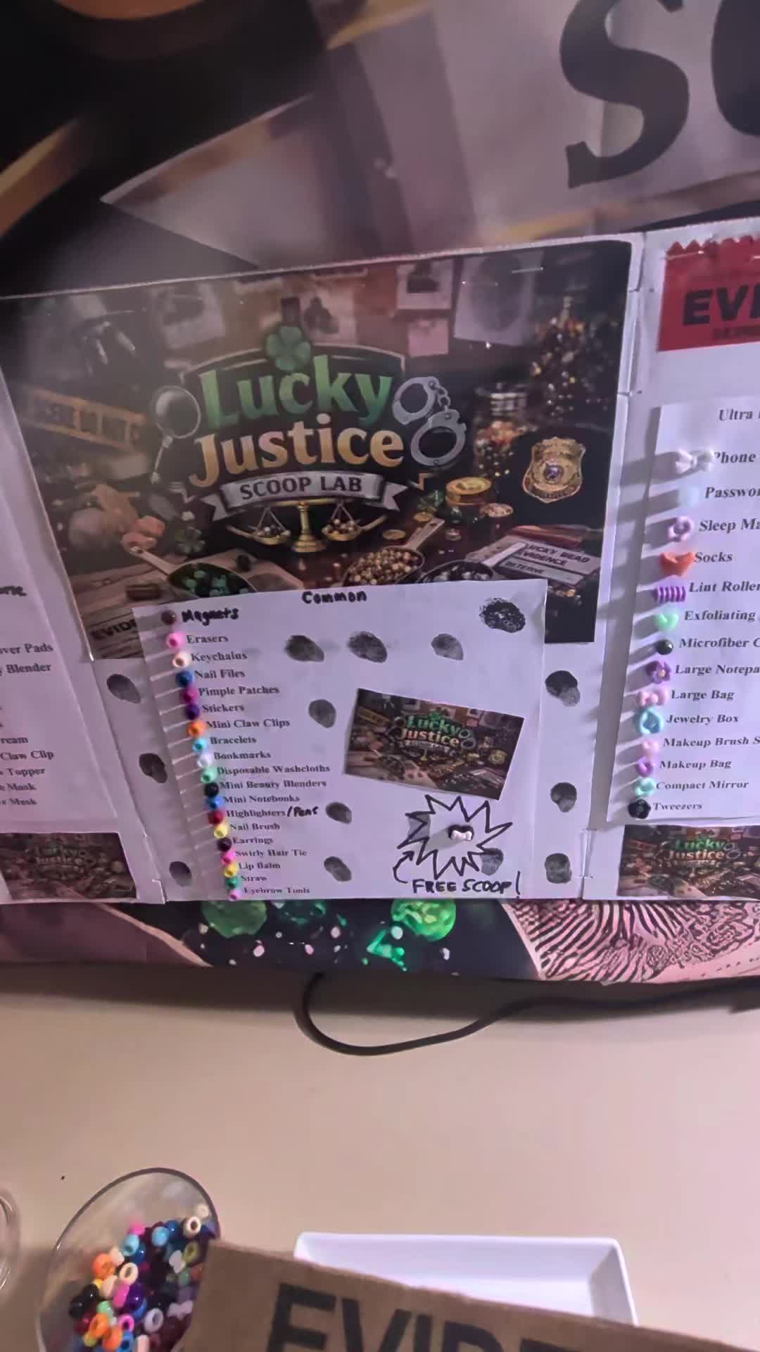 @Lucky Justice Scoop Lab