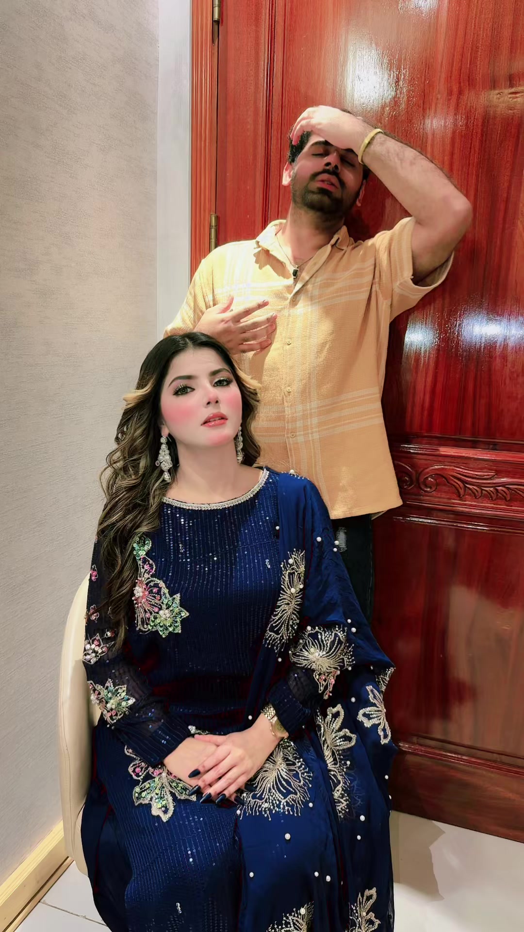 @Sami&rsquo;s makeup studio larkna