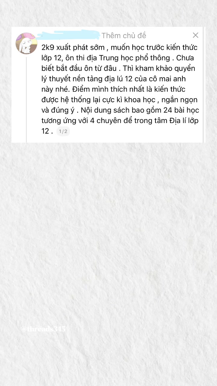@Threads kể chuyện