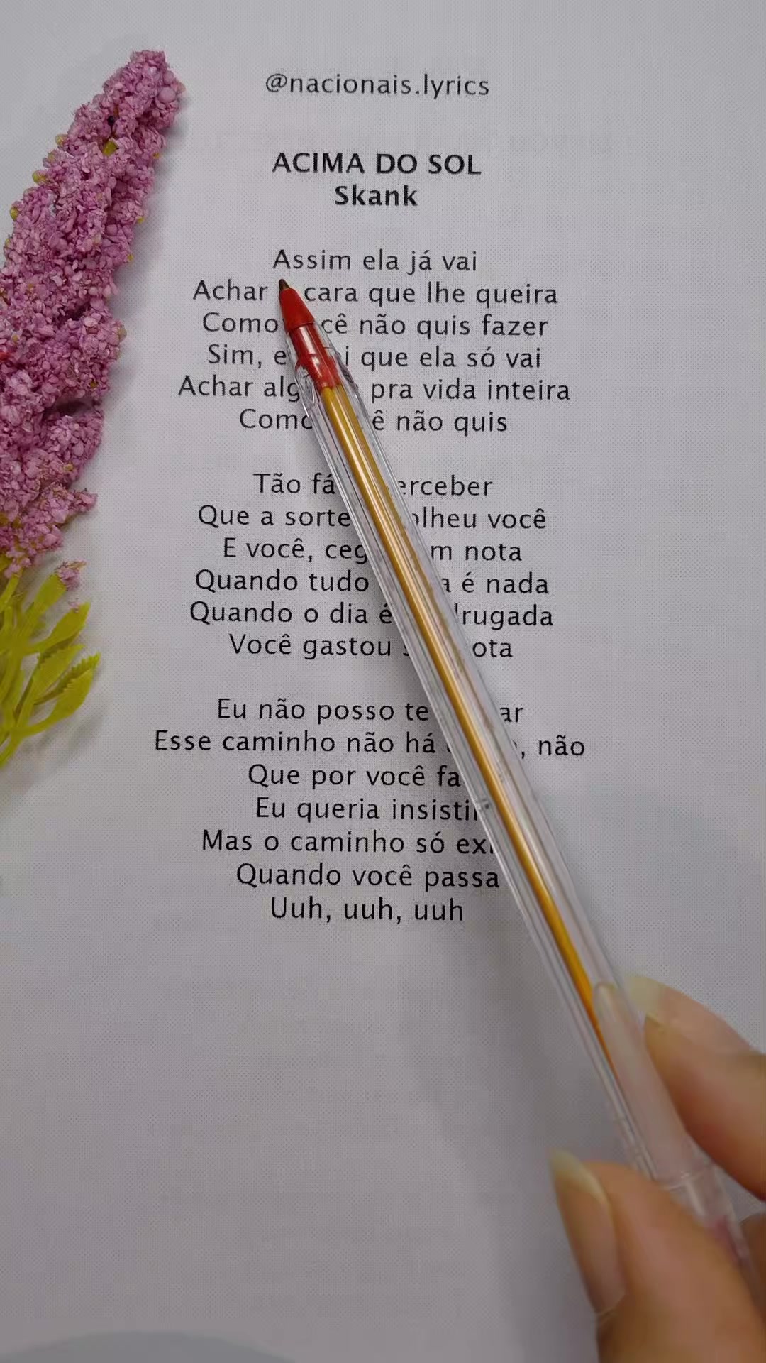 @nacionais lyrics