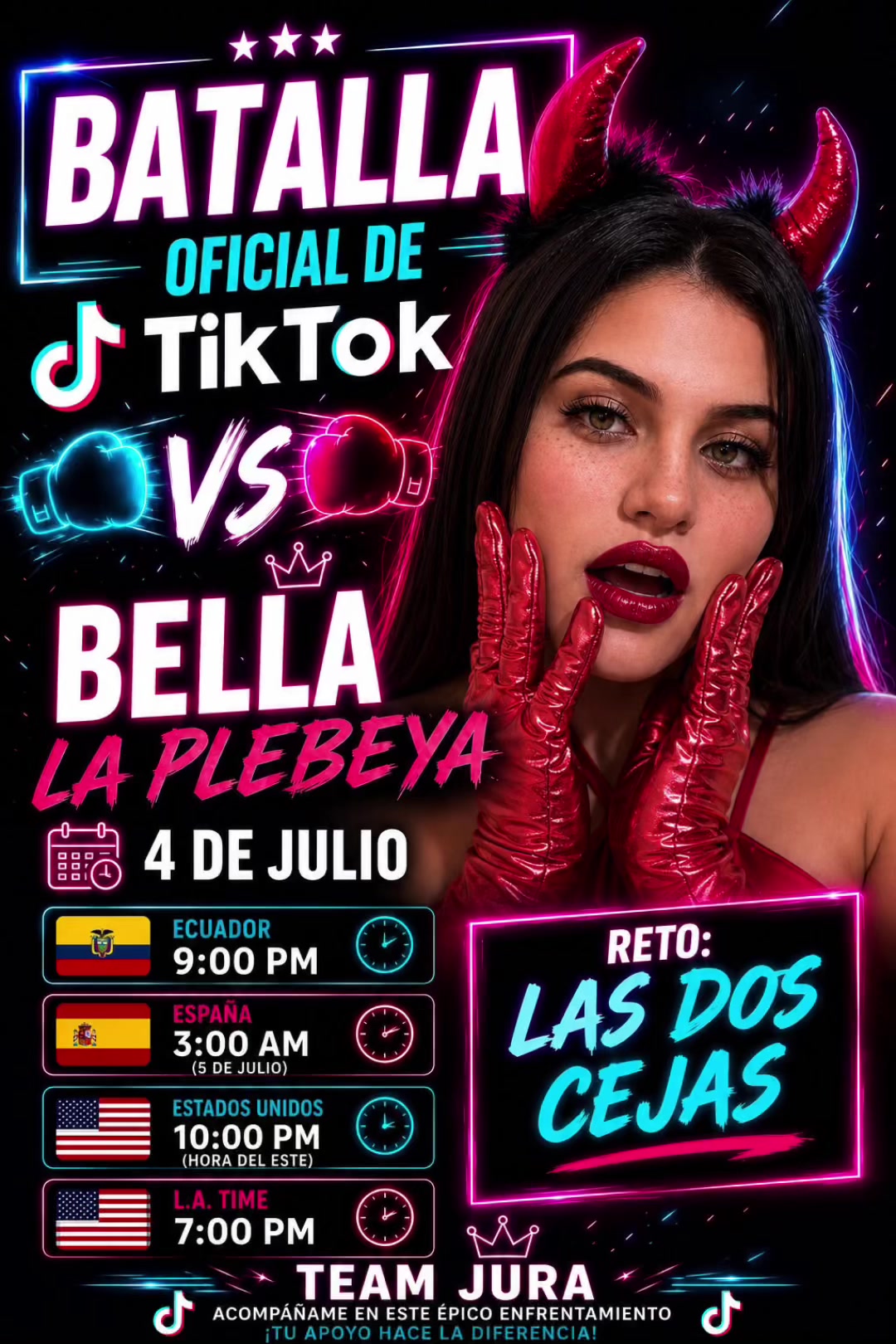 @Bella la plebeya