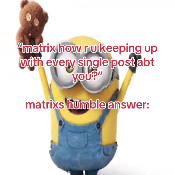 @BONVIV MATRIX N1 EVIL HATER
