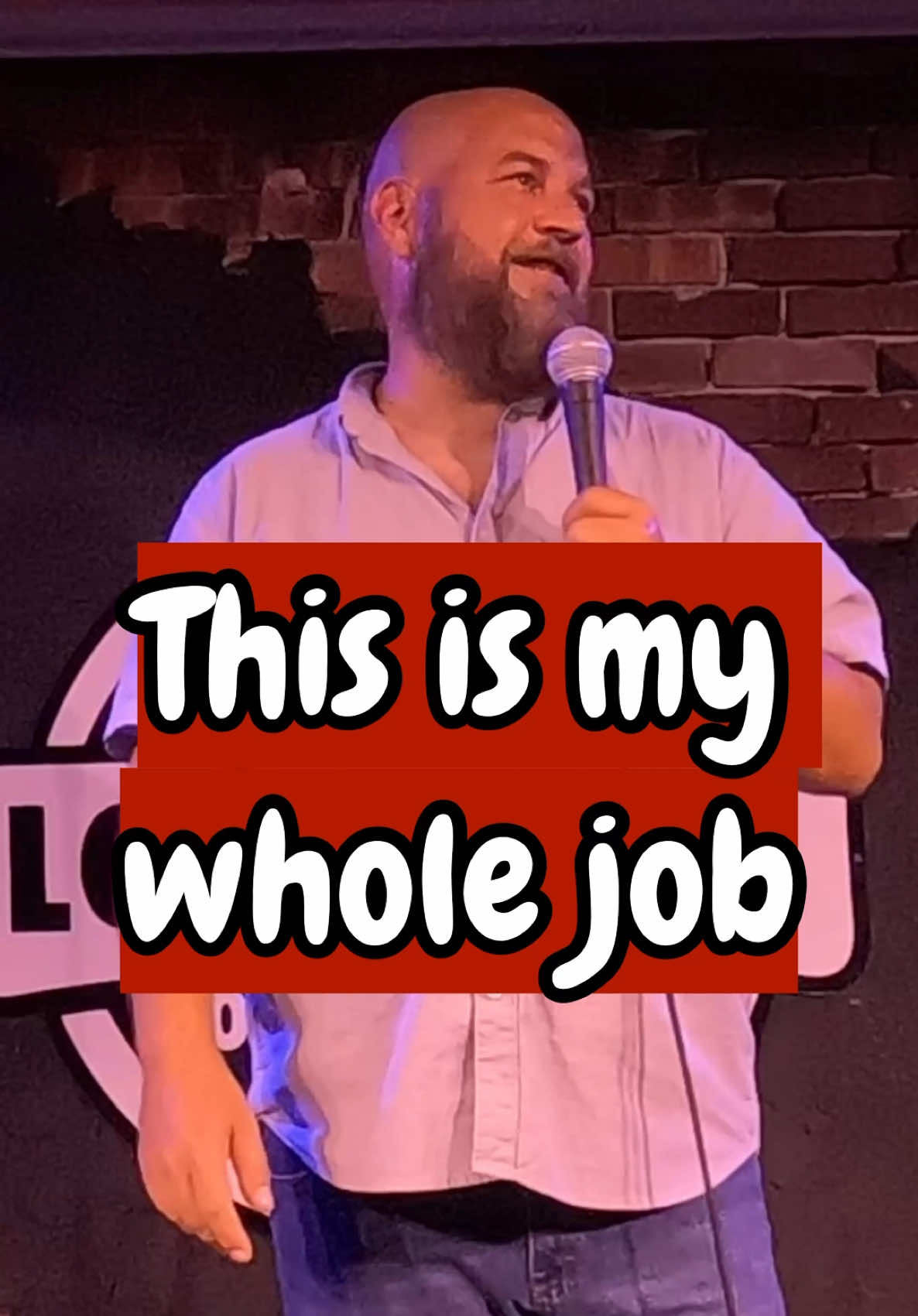 @Comedian Mike Baldwin
