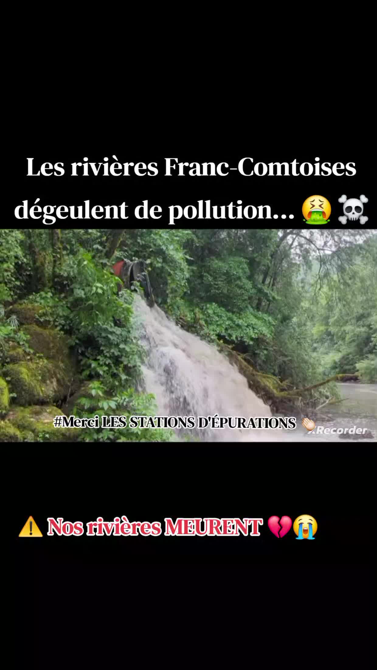 @rivi&egrave;res comtoises &agrave; l'agonie