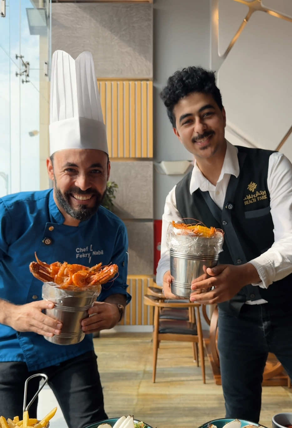 @مطعم بيتش بارك الدمام