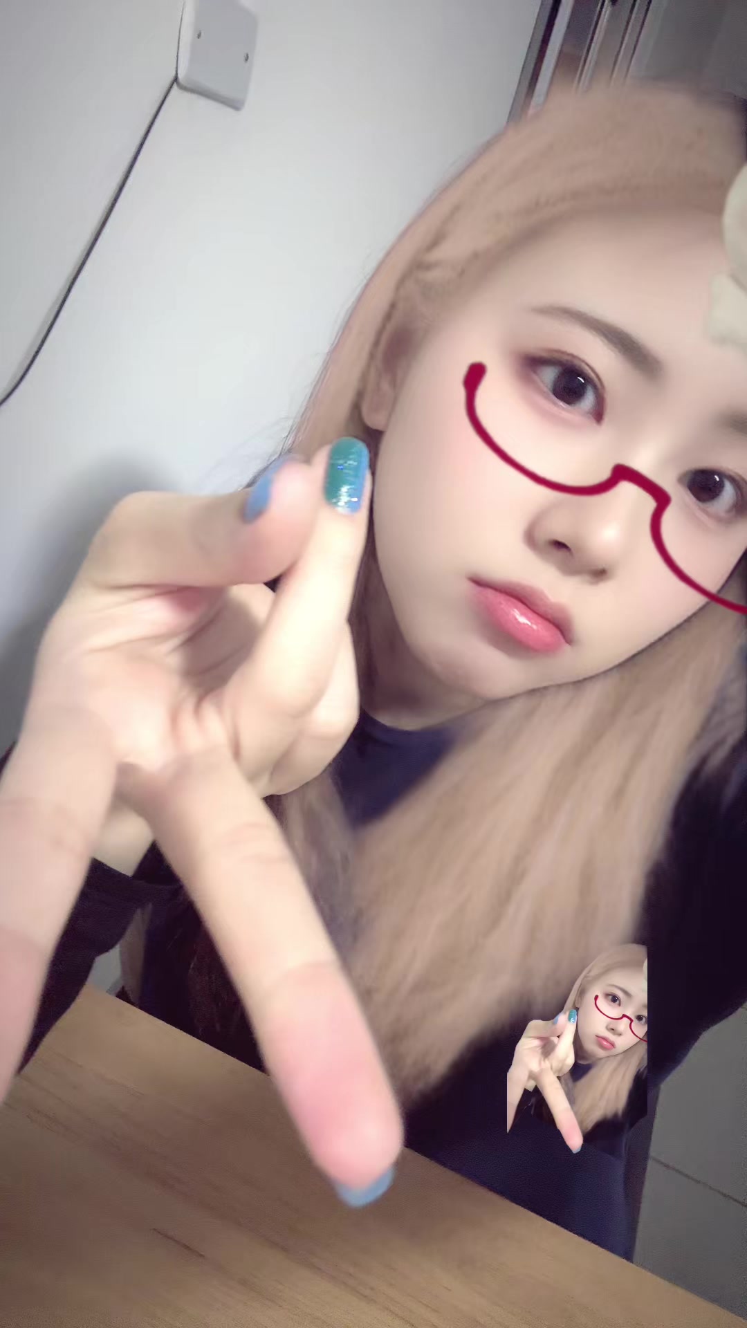 @:)