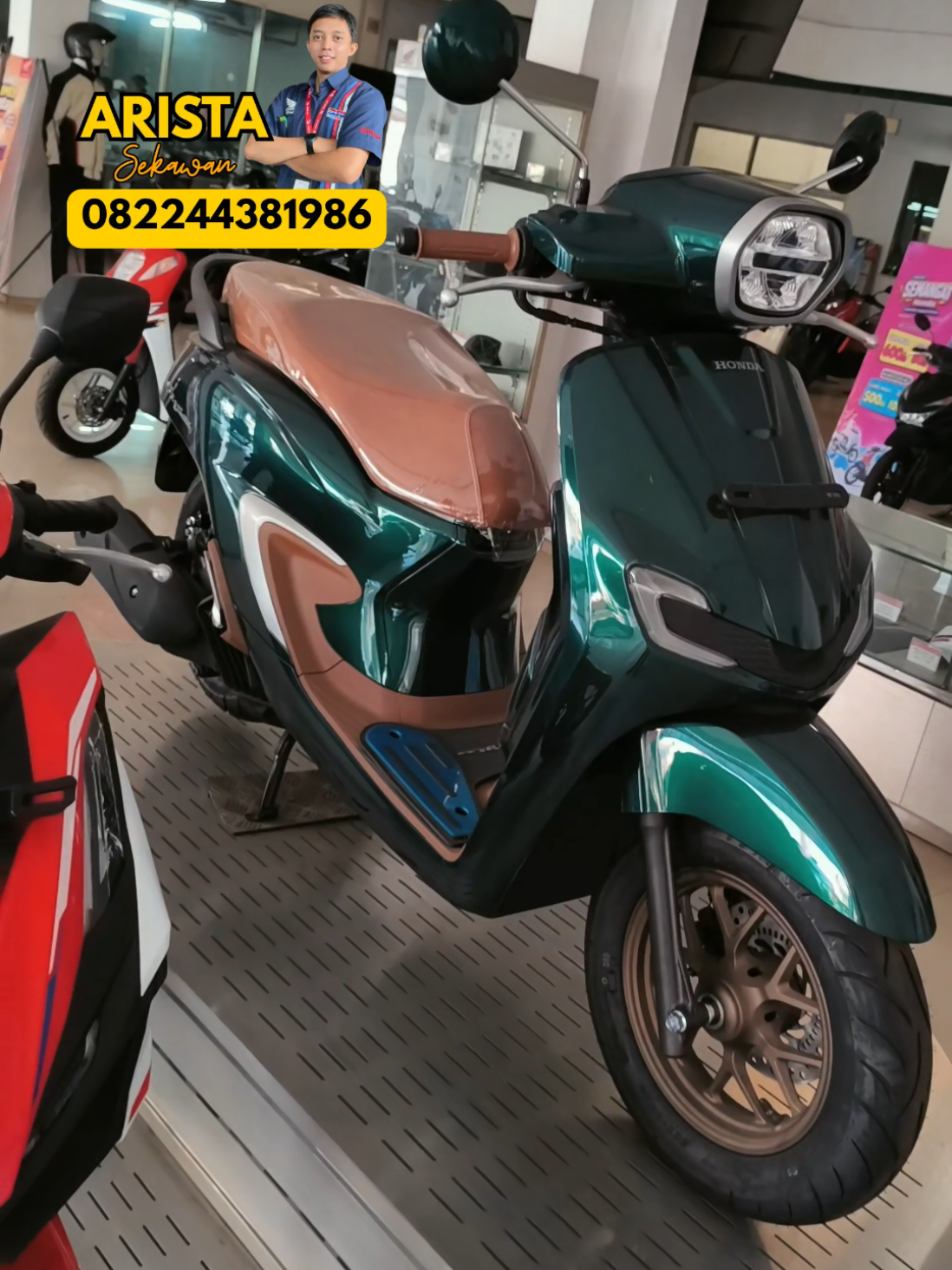 @Honda Sekawan motor Arista