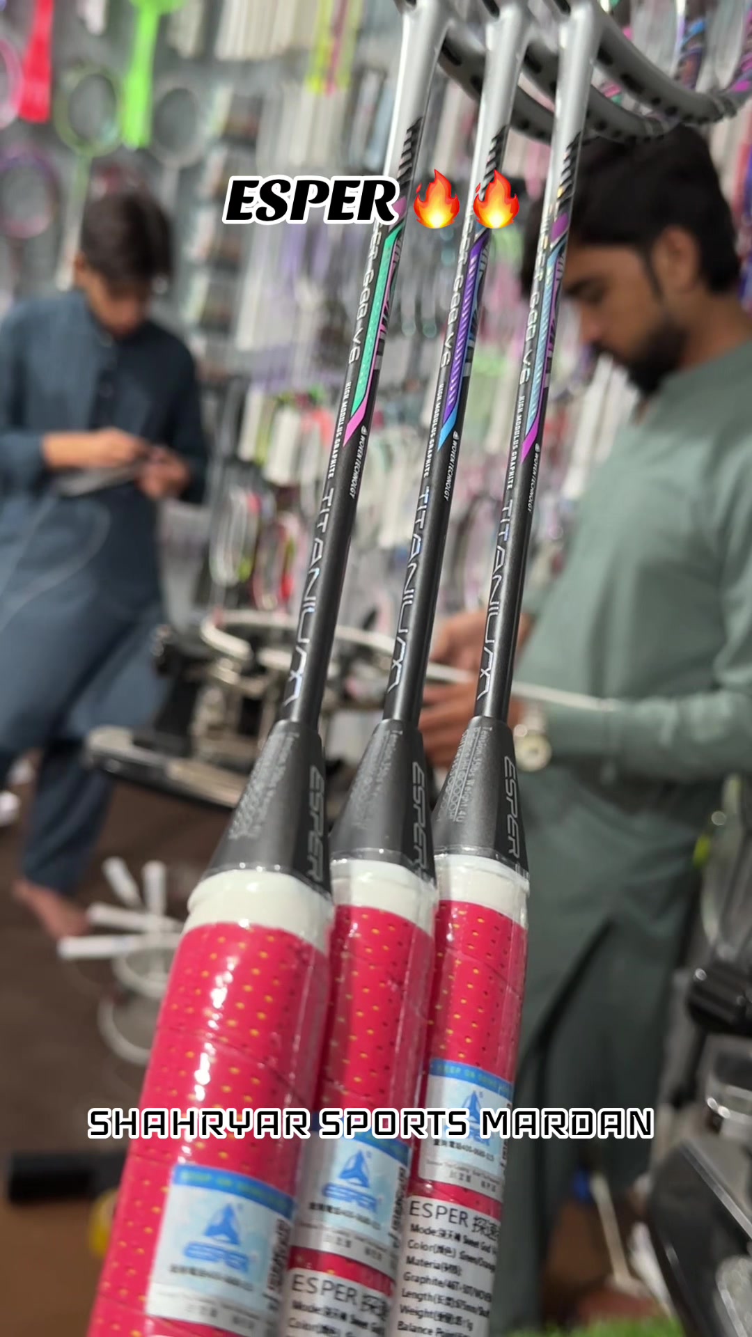 @SHAHRYAR SPORTS MARDAN🏸🏸