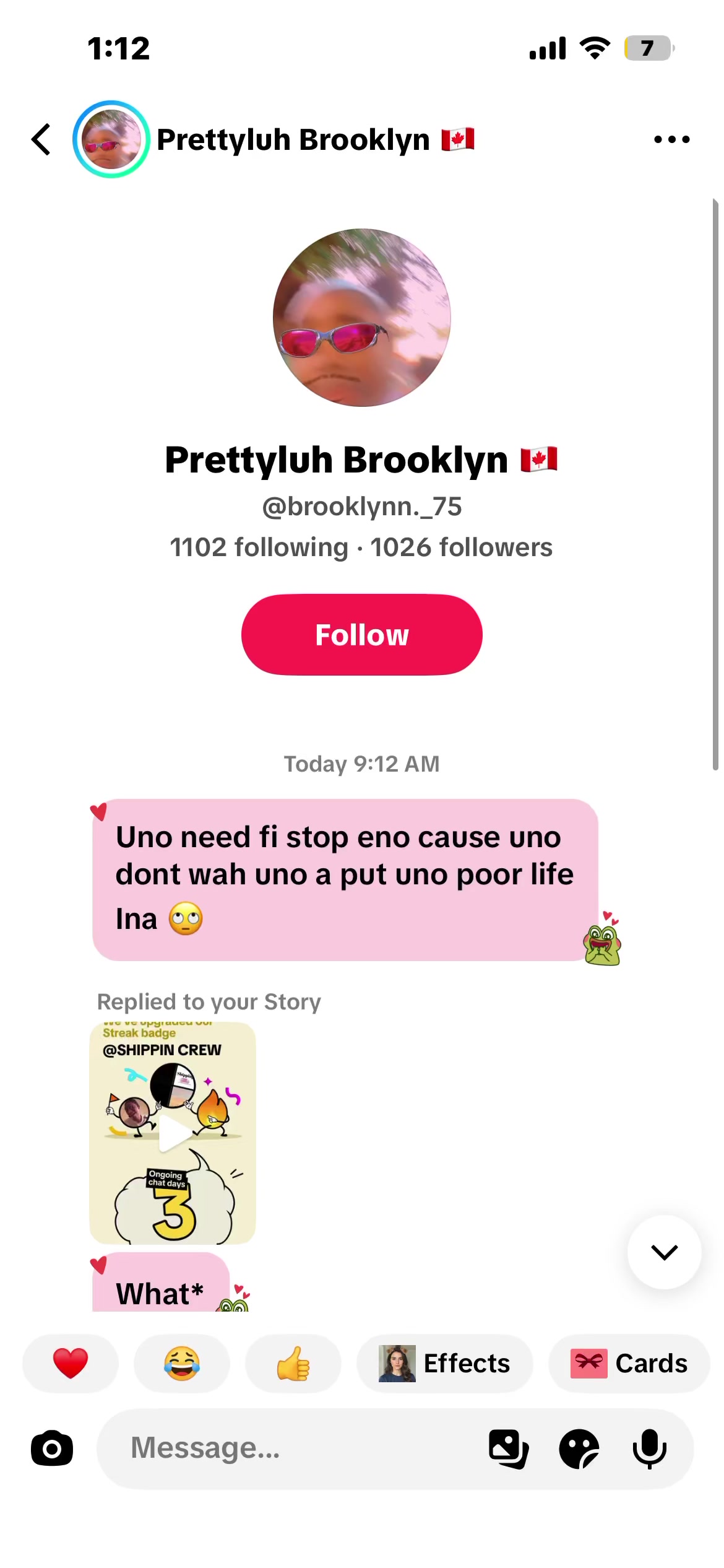 @shippingonthecreek🤷🏽♀️