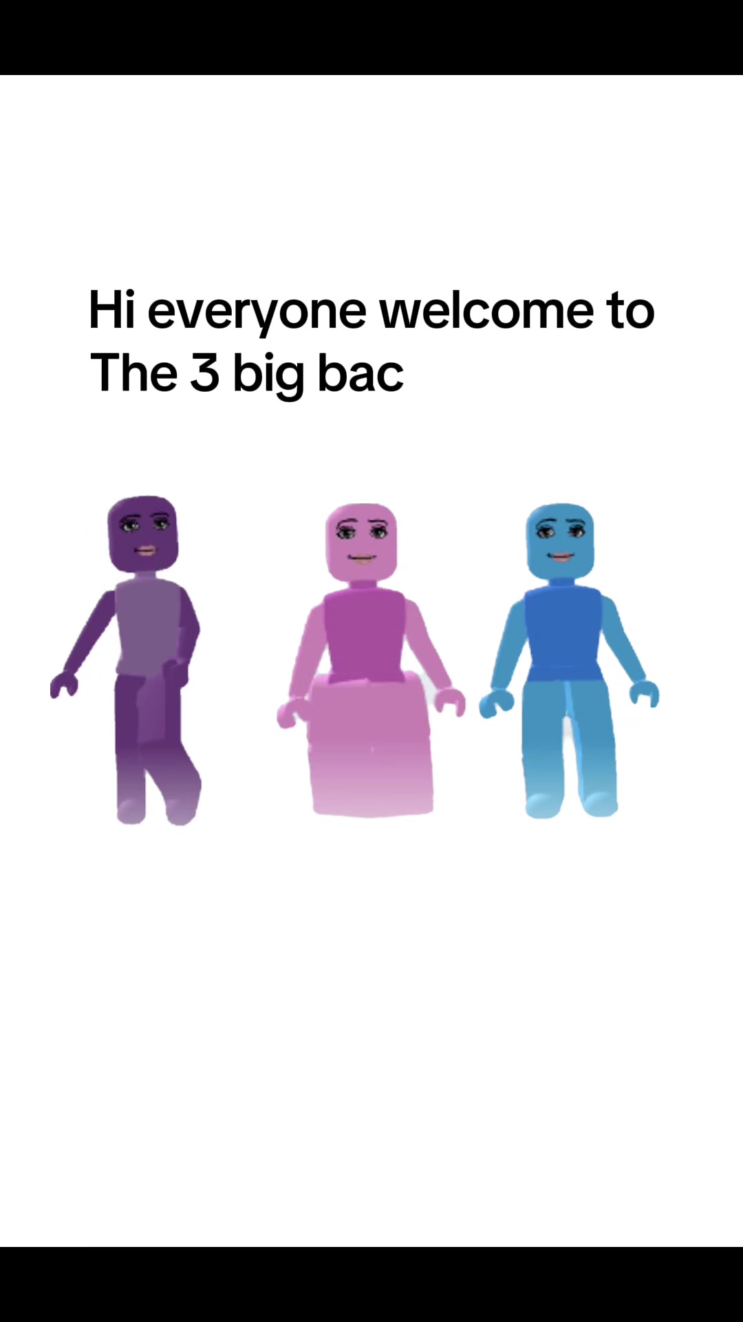 @The 3 big back color trio