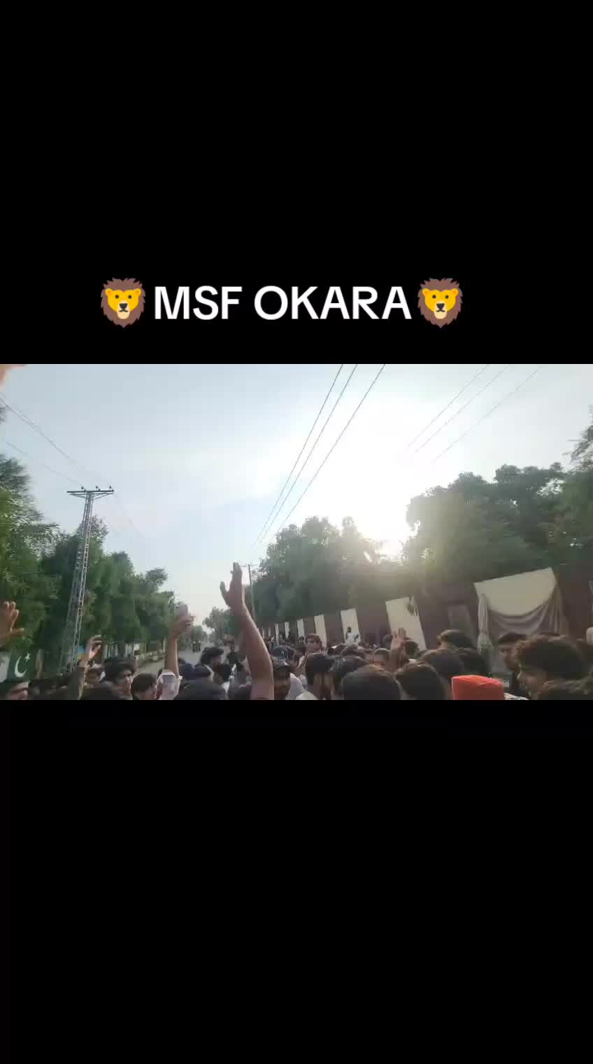 @V President M_S_F Okara🦁