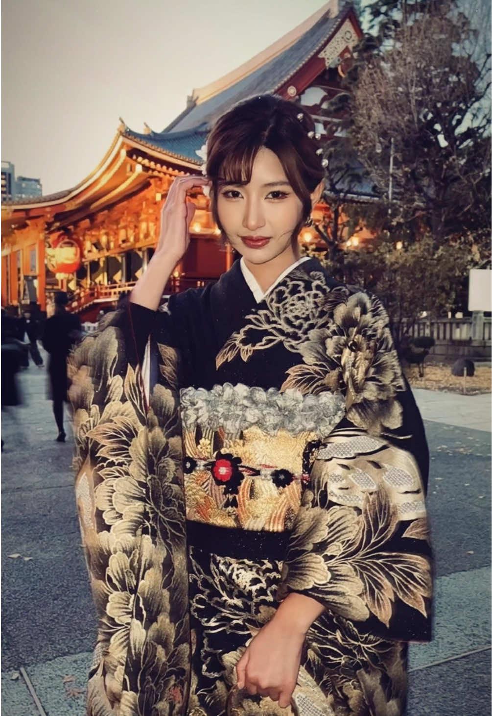 @Thuê kimono Tokyo Asakusa