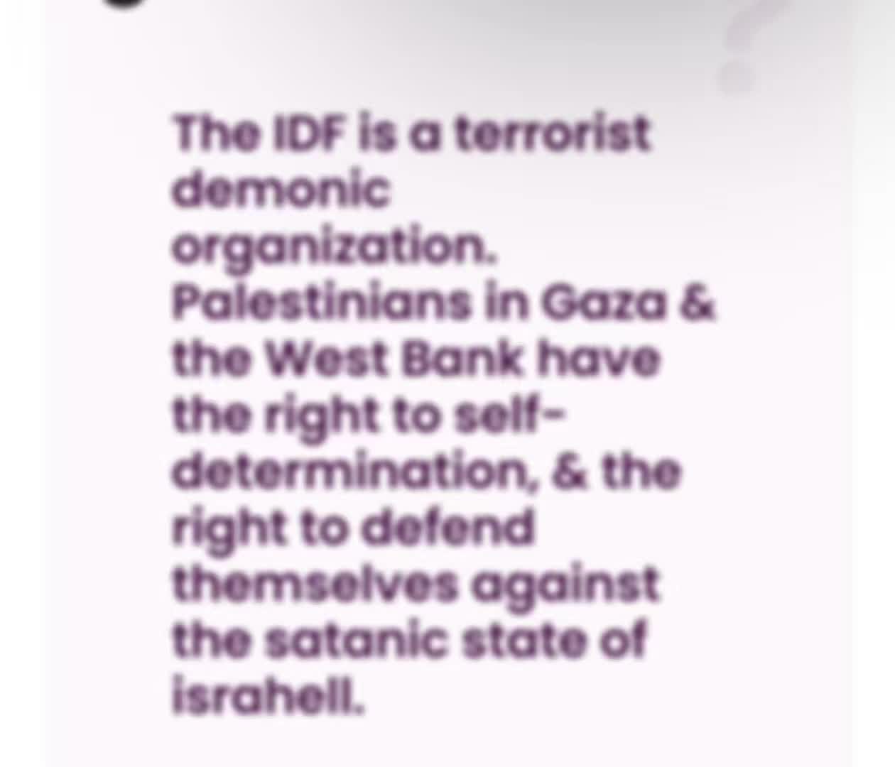 @Anti-IsraHELL