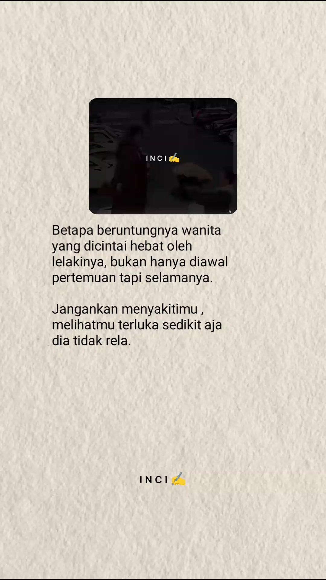 @I N C I ✍️