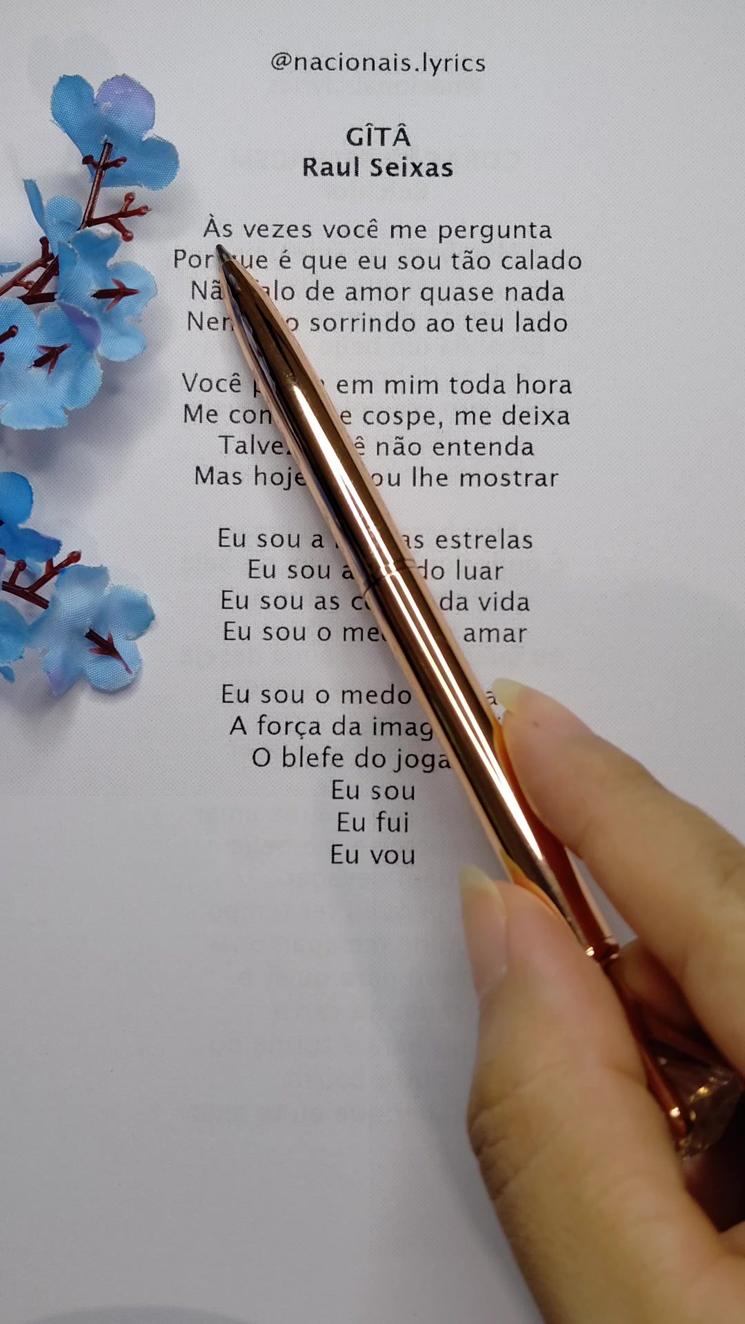 @nacionais lyrics