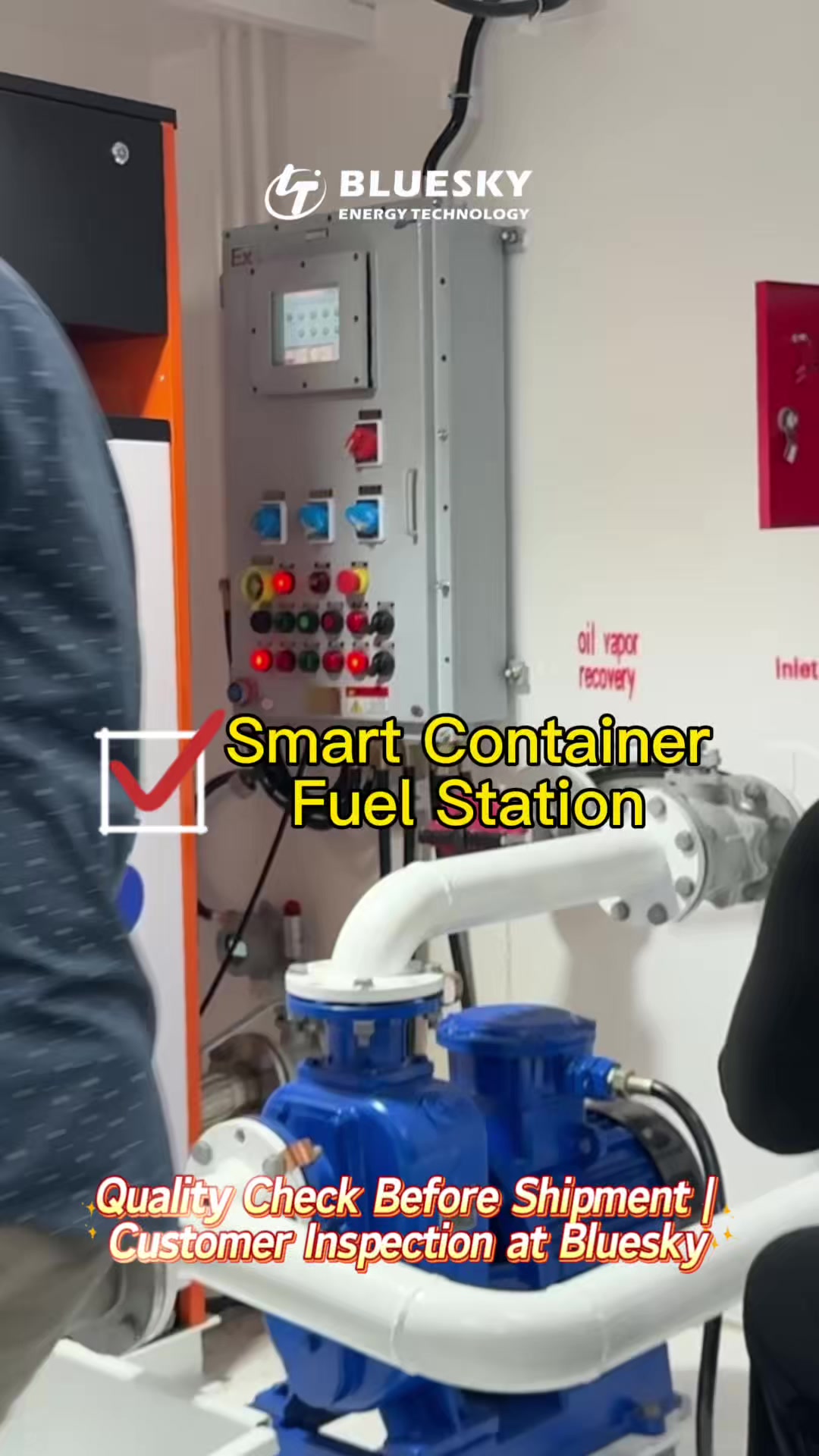 @Smart Bluesky Fuel Dispenserđ