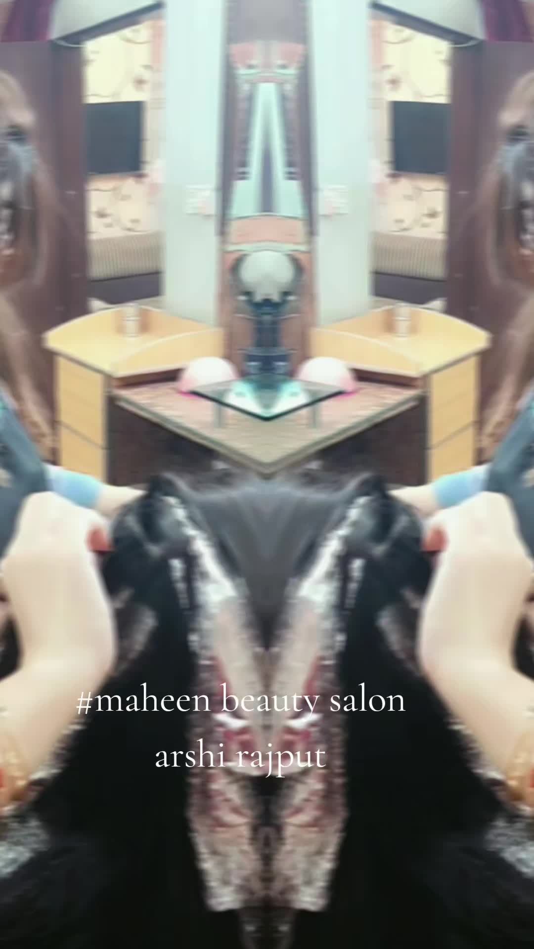 @Maheen salon by Arshi Rajput