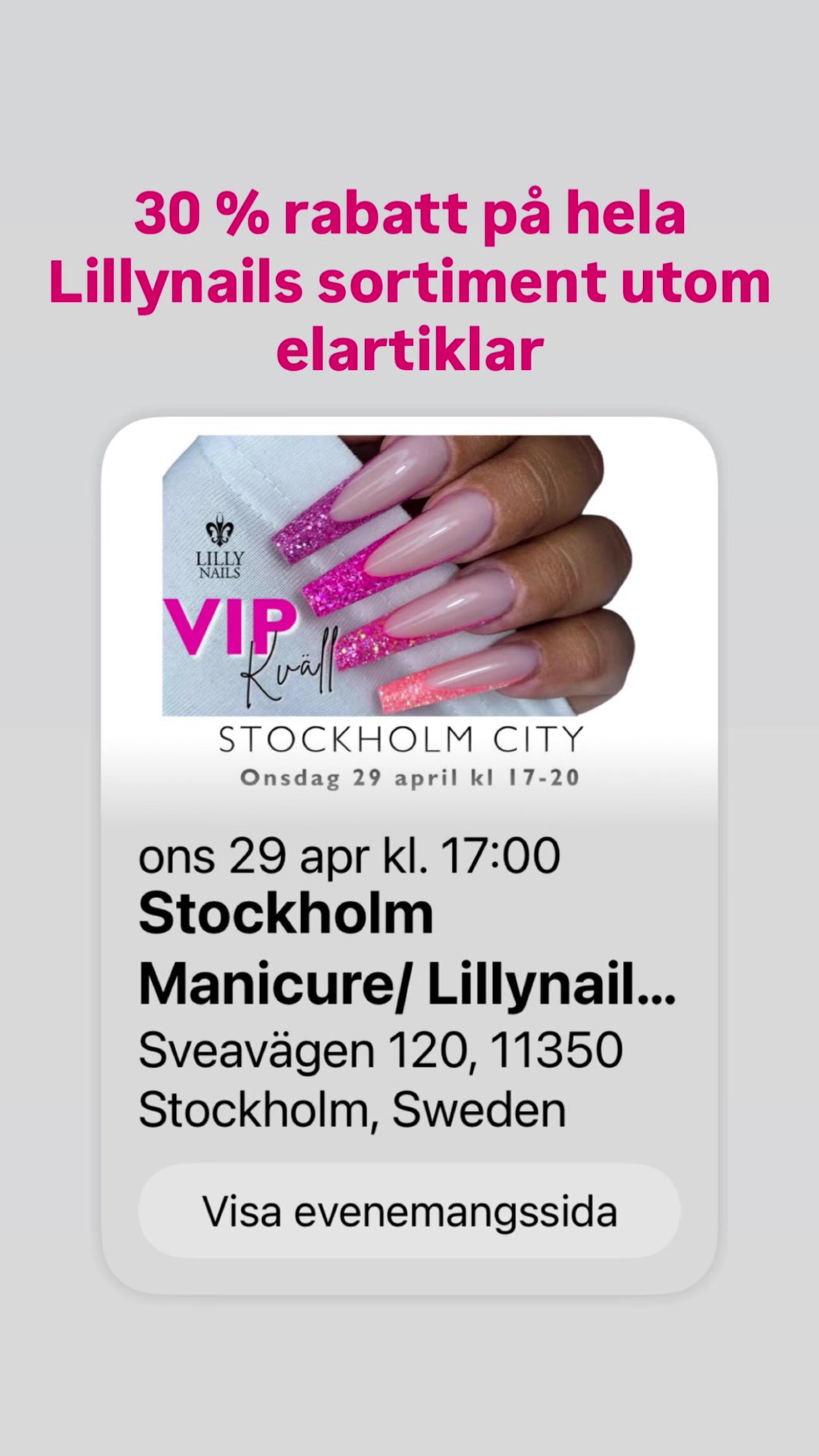 @Stockholm Manicure Lillynails
