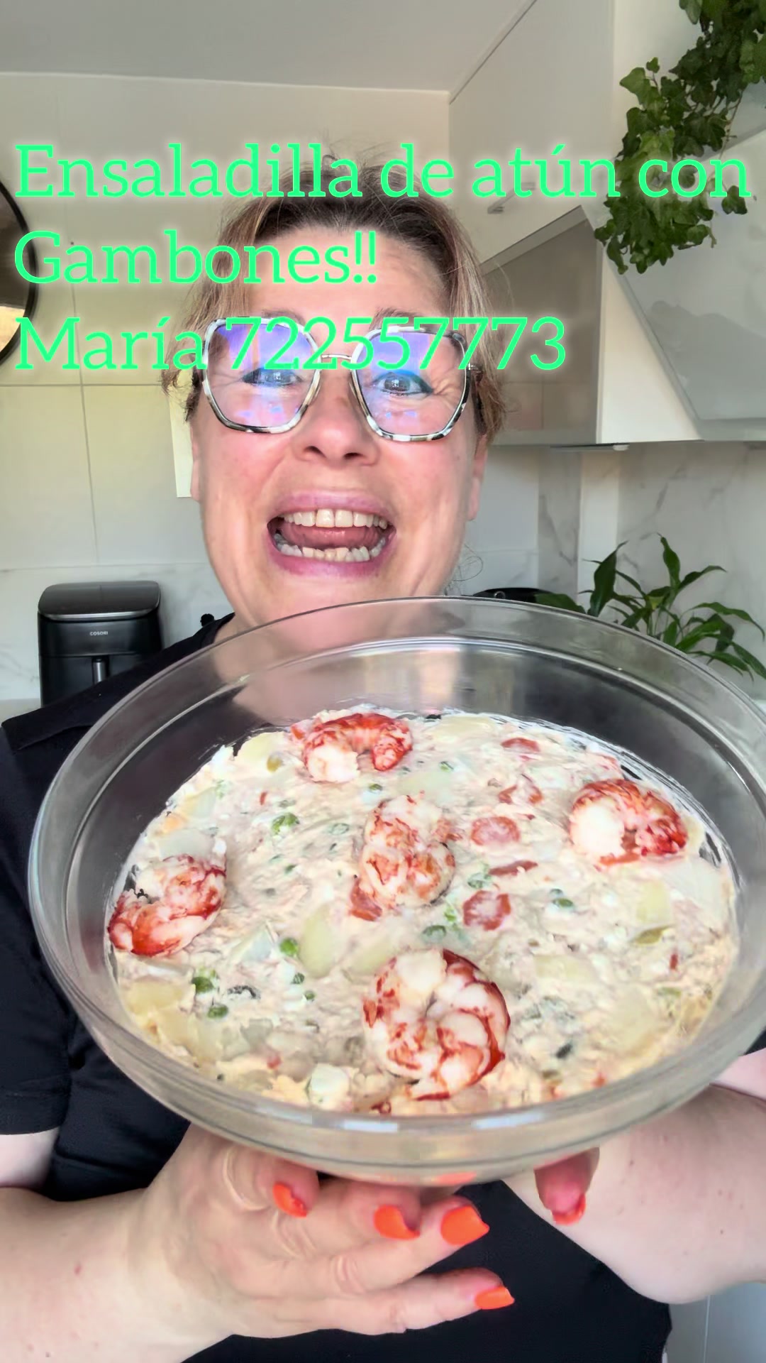 @María Esteve con Thermomix