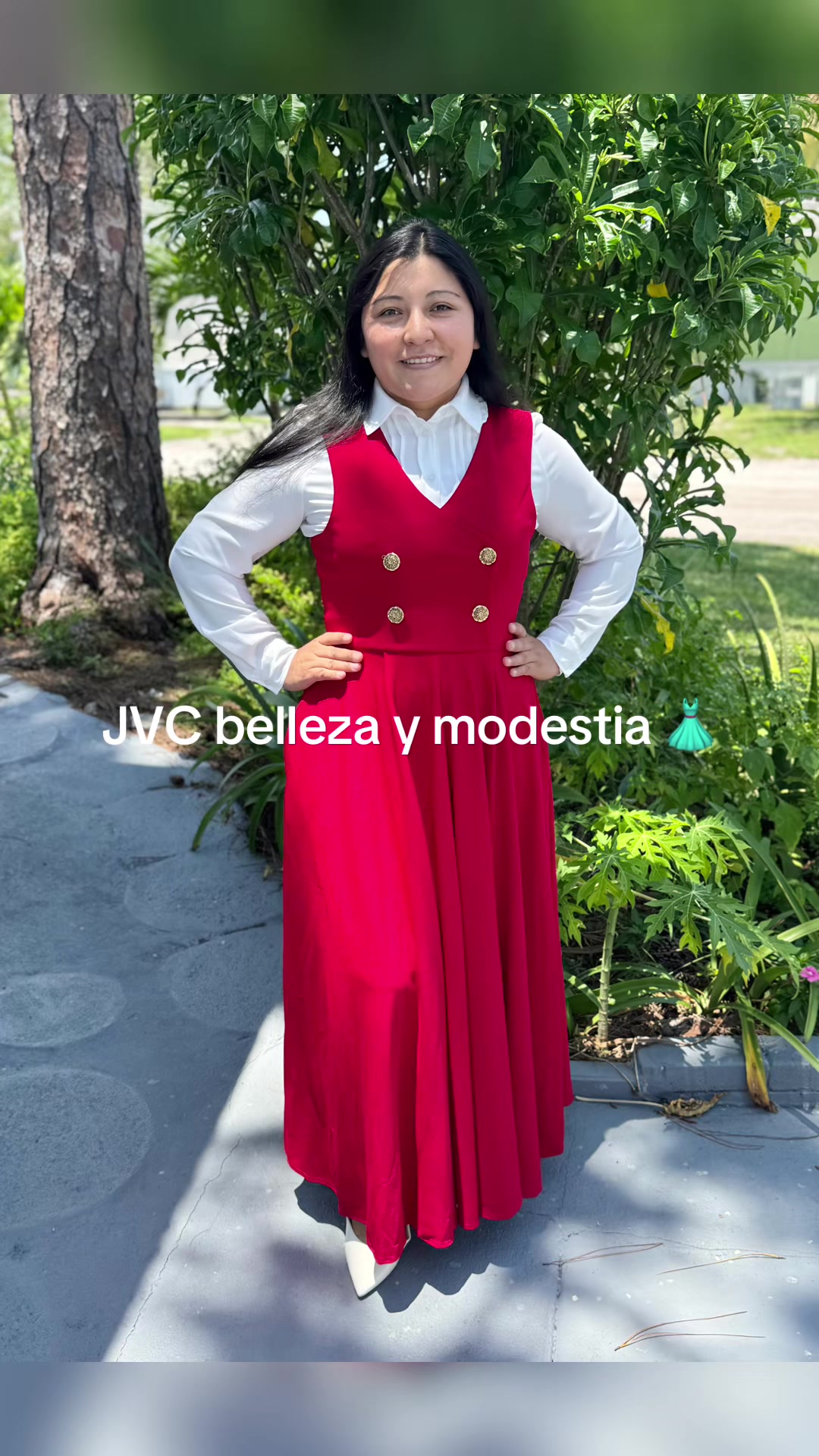 @JVC belleza y modestia 👗😍