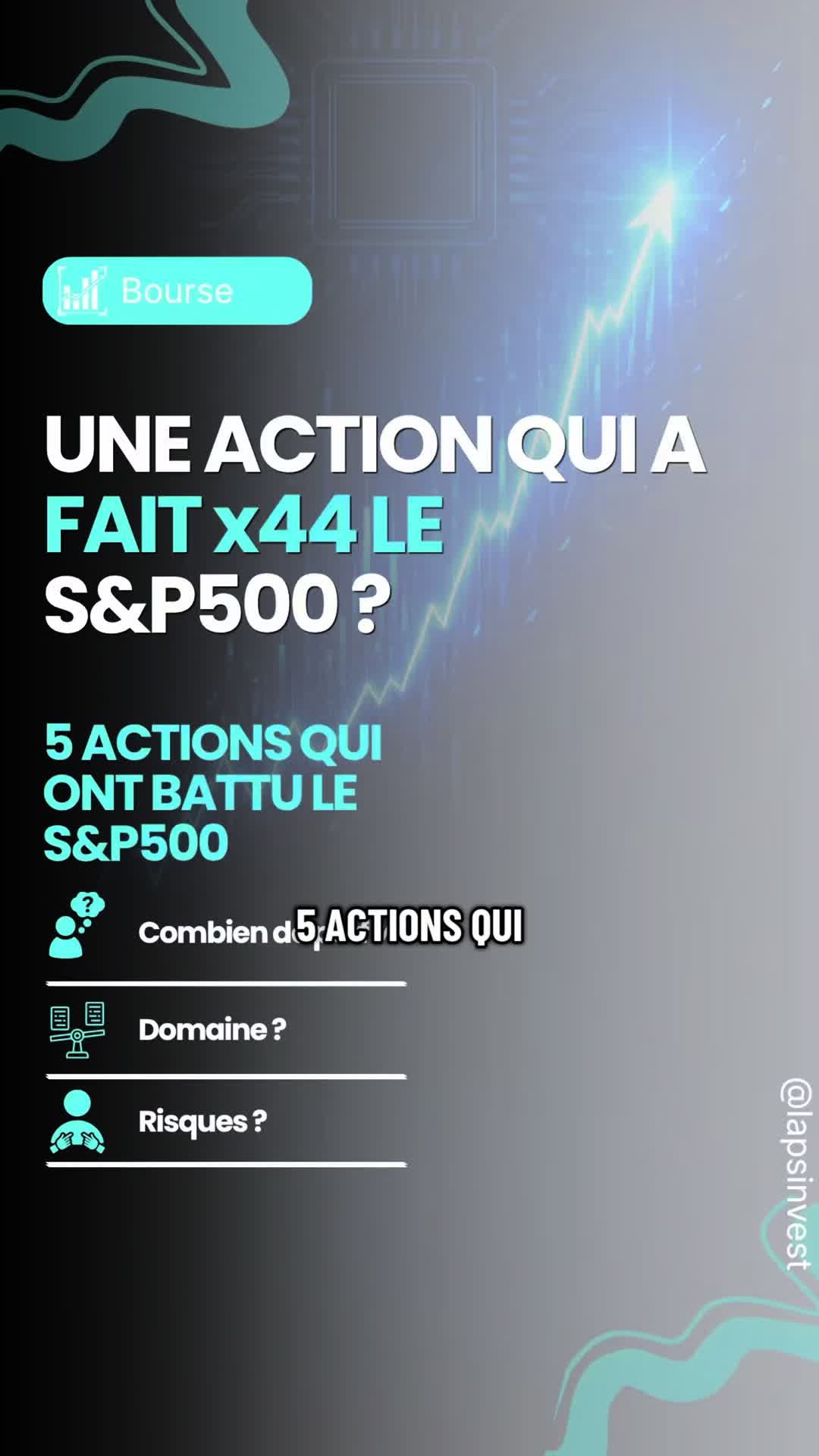 @Arnaud &bull; LapsInvest