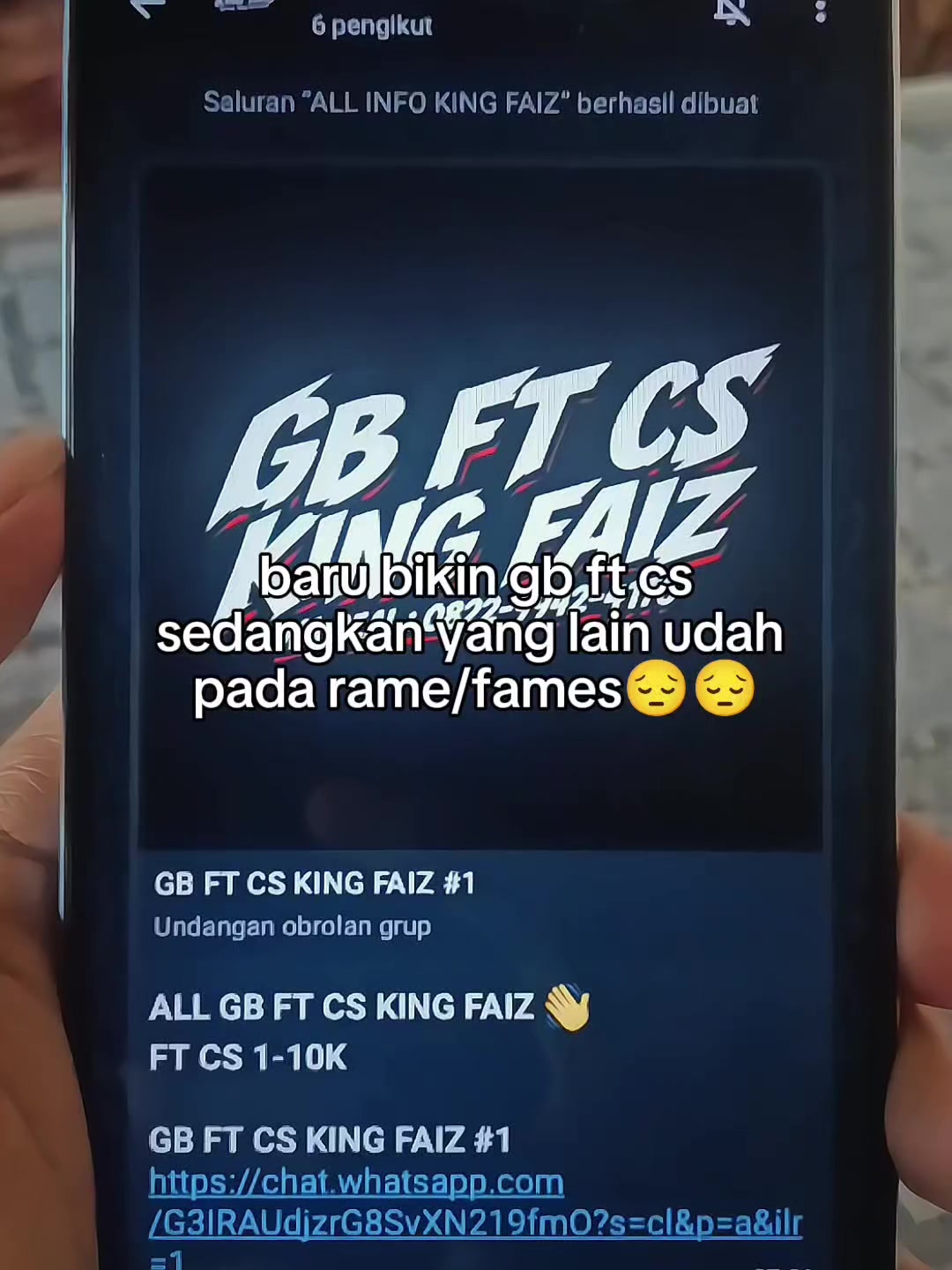 @FAIZ || GB FT CS DI BIO