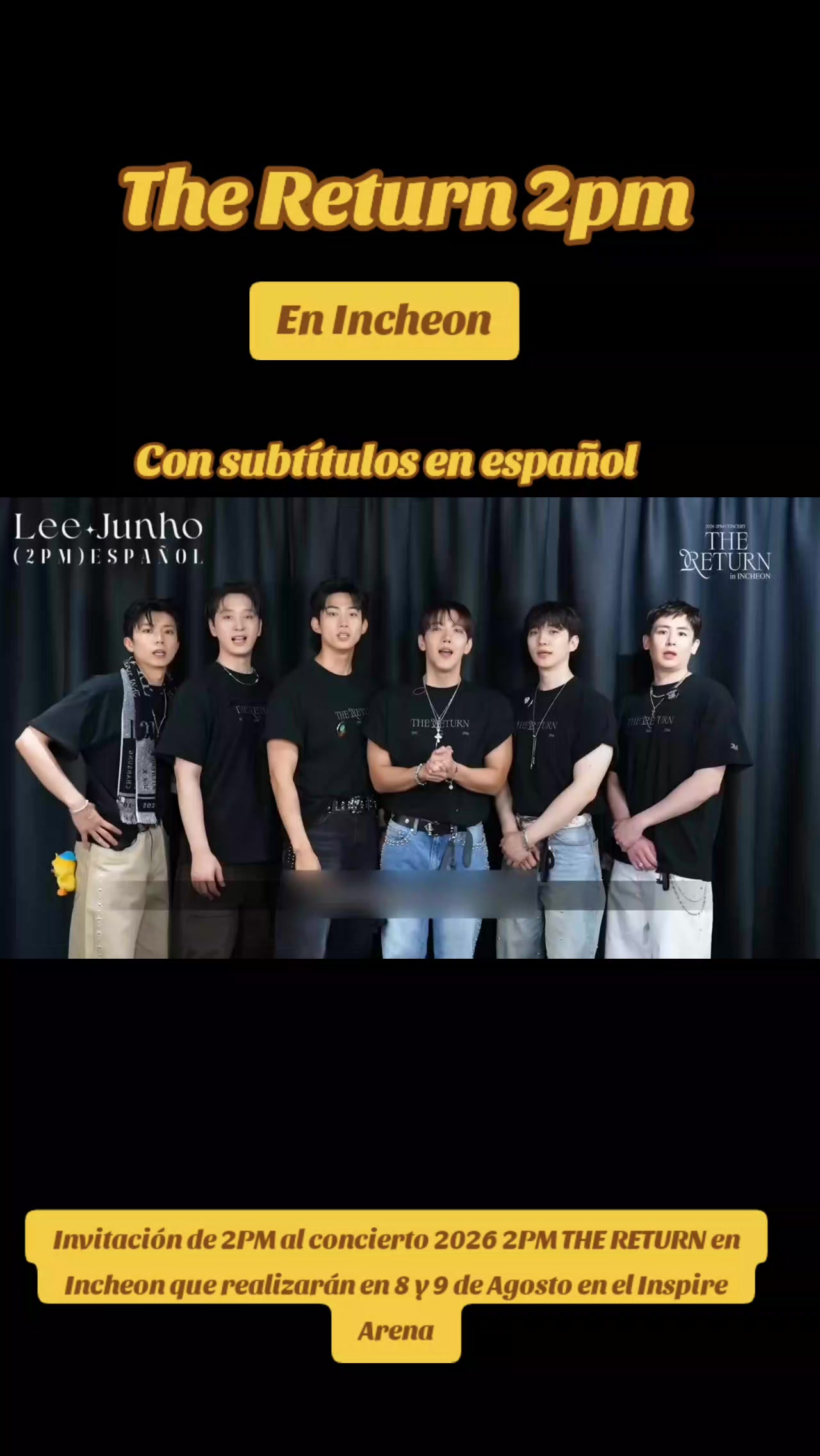 @Lee Junho (2PM) espa&ntilde;ol