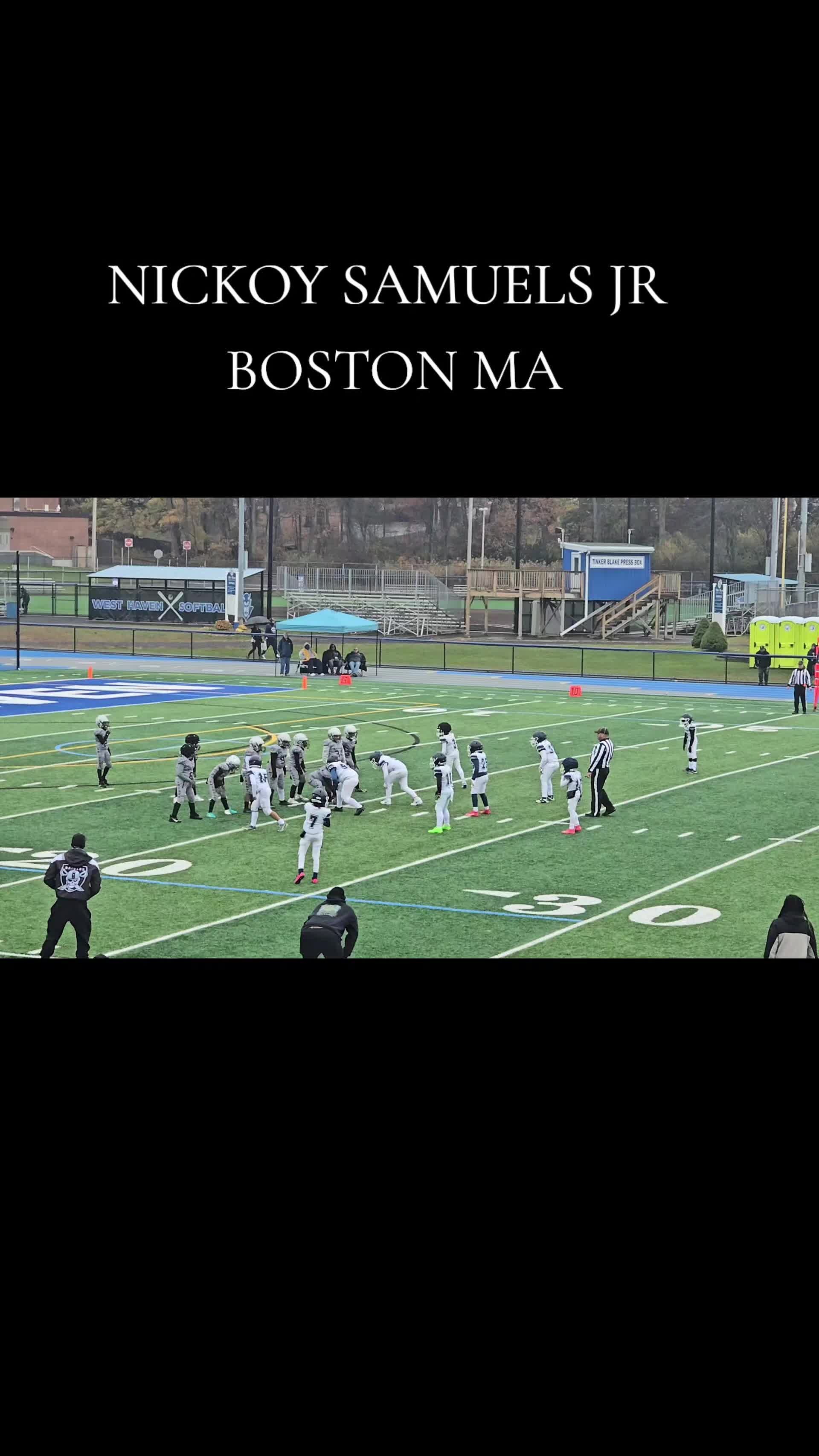 @Nickoy Samuels Jr. Football