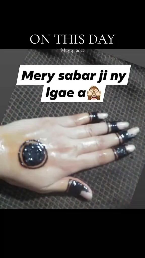 @Adiba sabar
