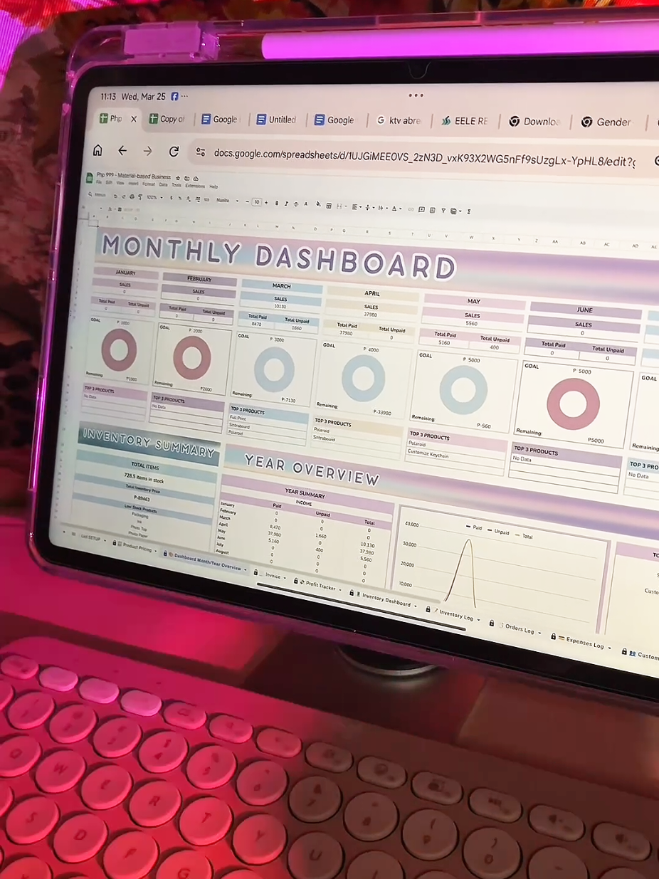 @XySheets (₱499 Tracker in Bio)