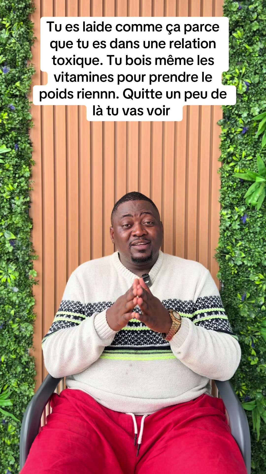 @Tonton Dave COACH LOVE