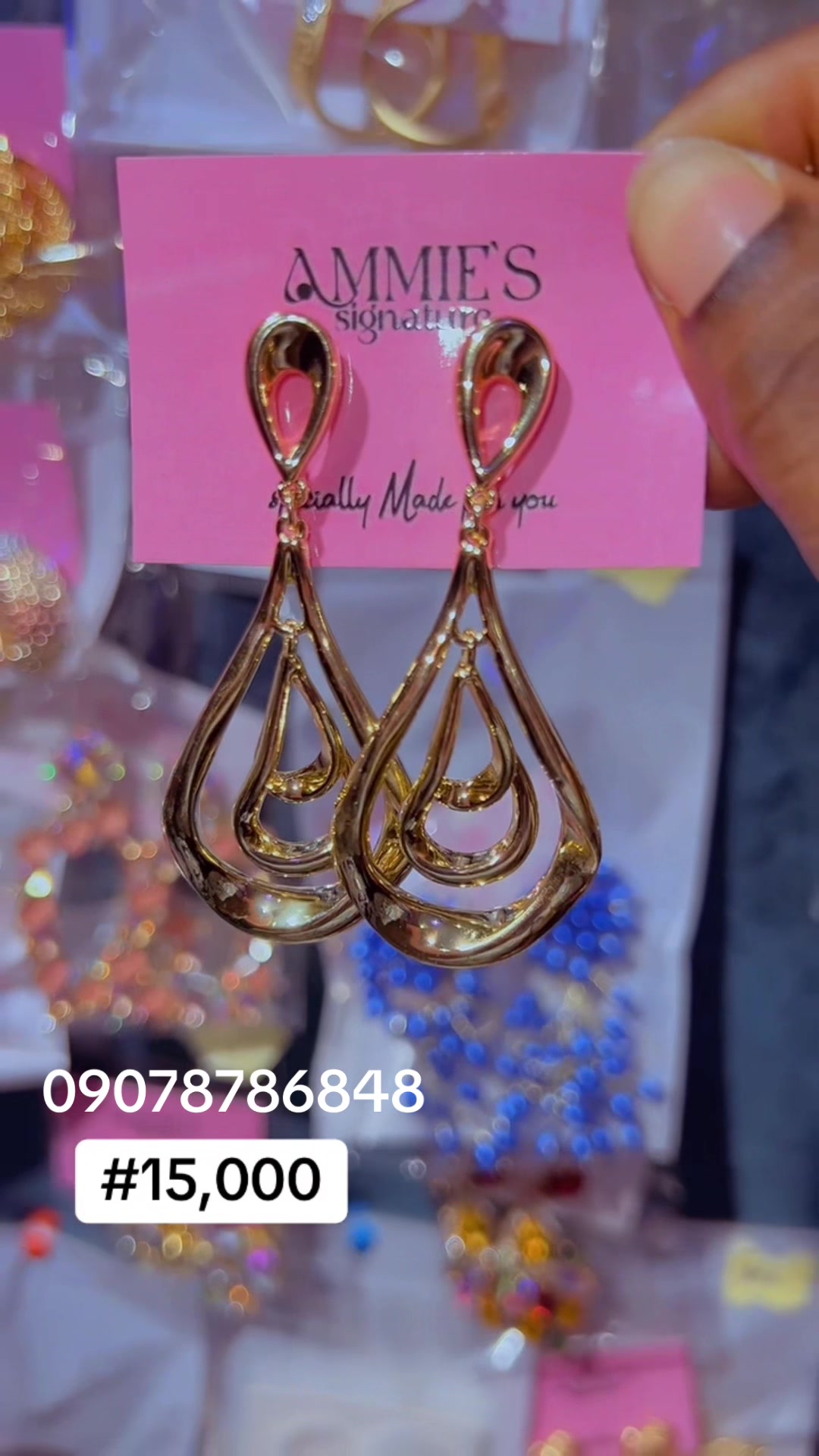 @Ammiesignature jewelry/makeup