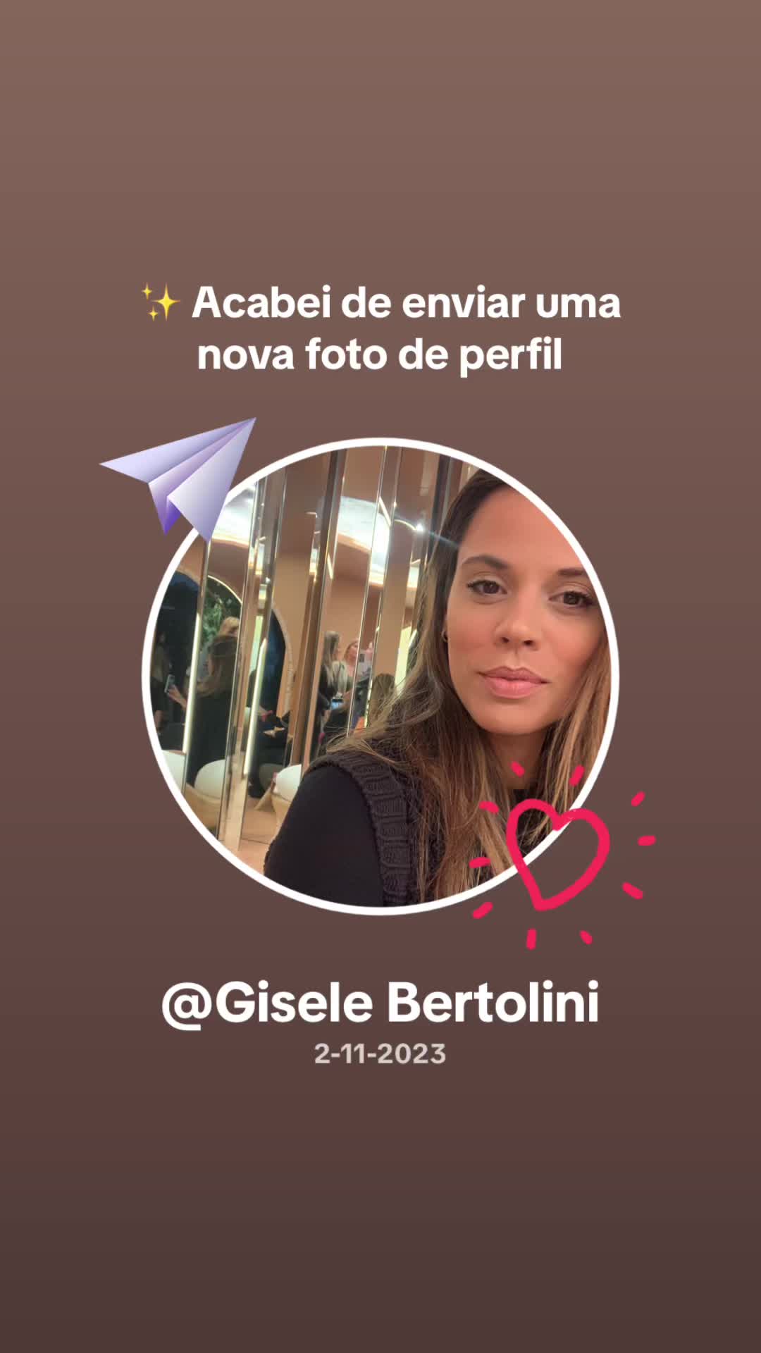 @Gisele Bertolini