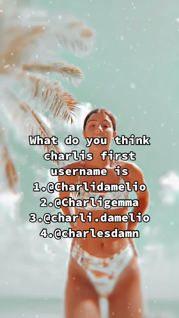 @Charli damelio